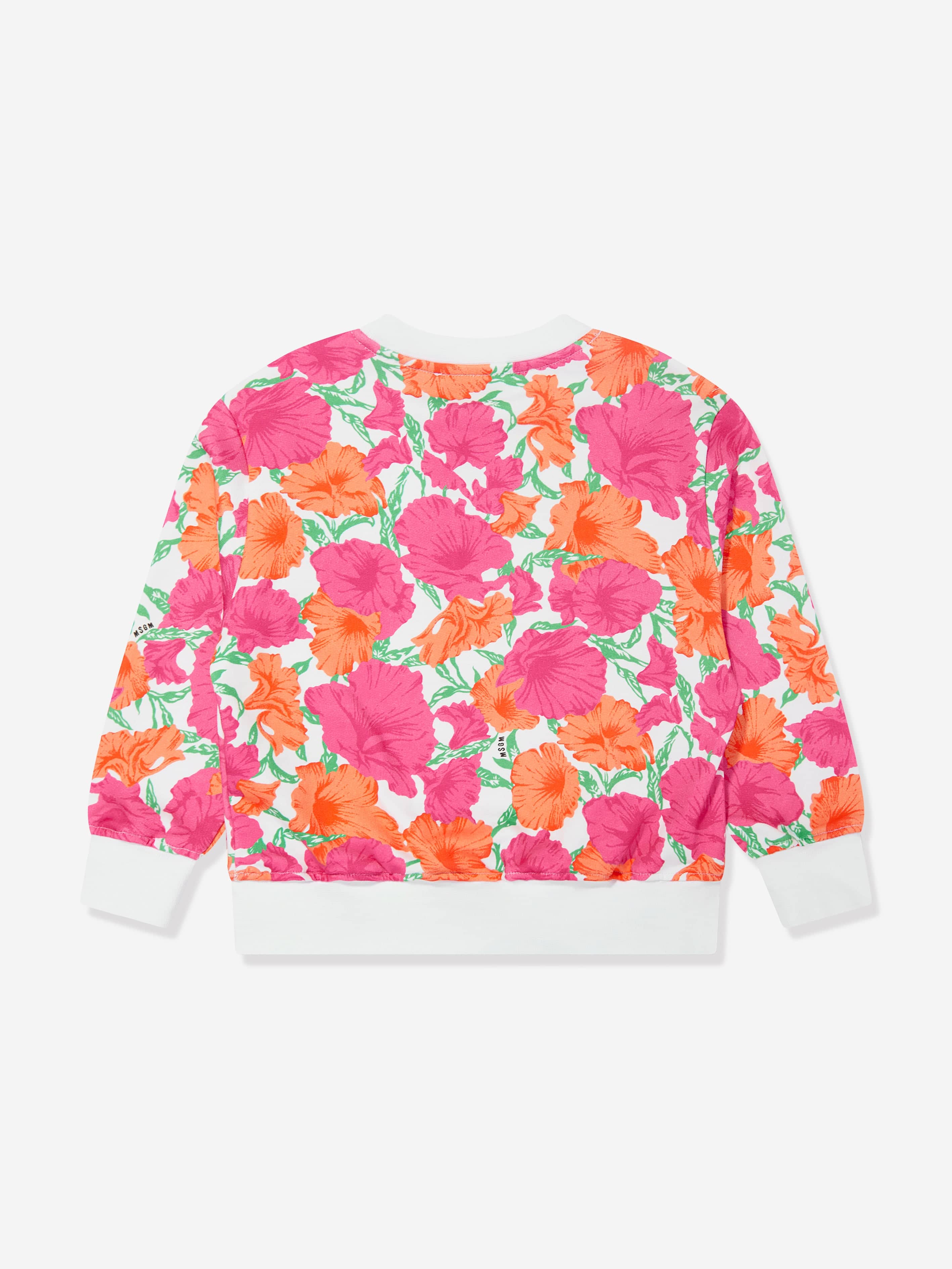 MSGM Girls Logo Sweatshirt in Multicolour