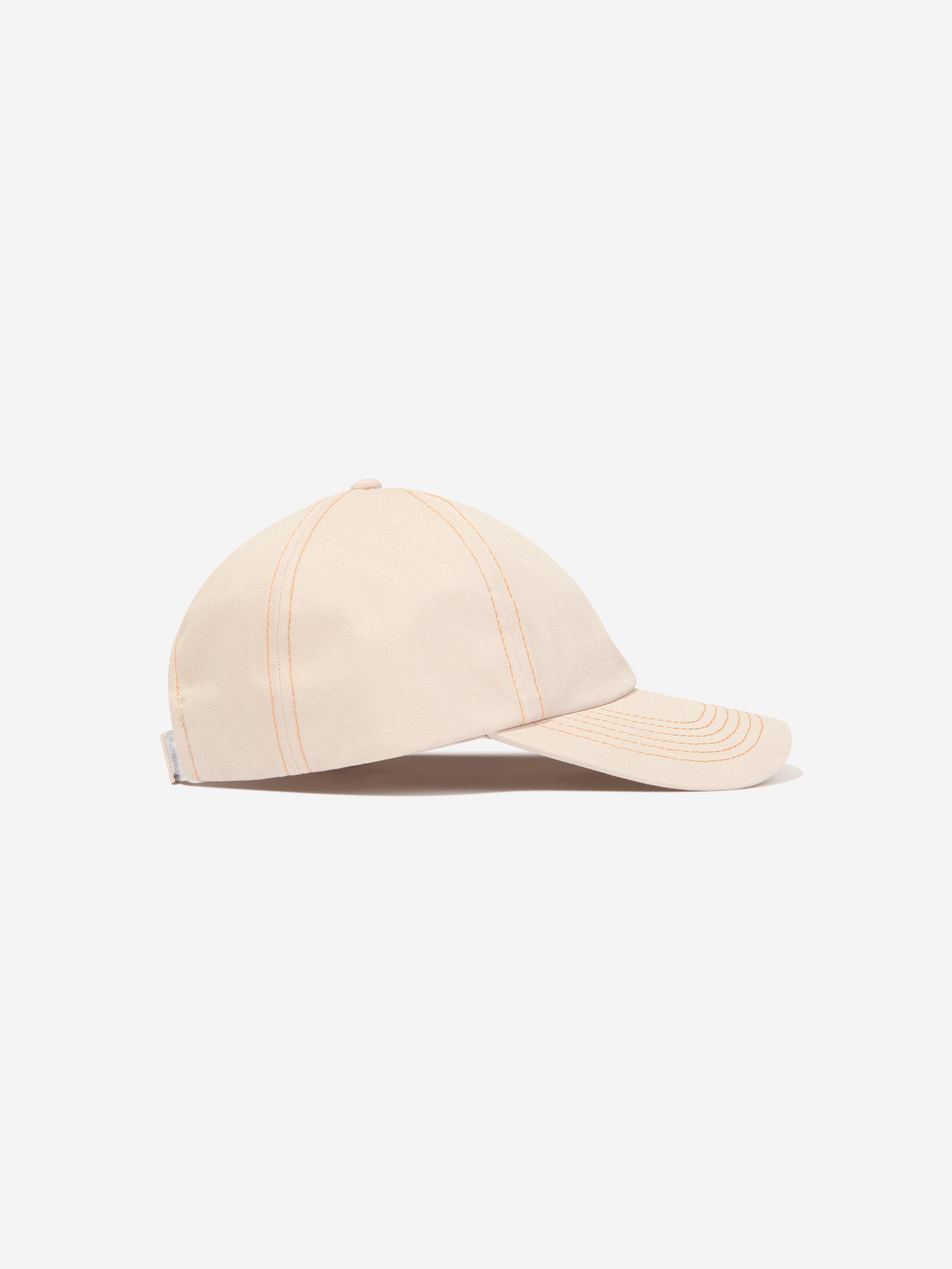 MSGM Kids Logo Cap in Beige