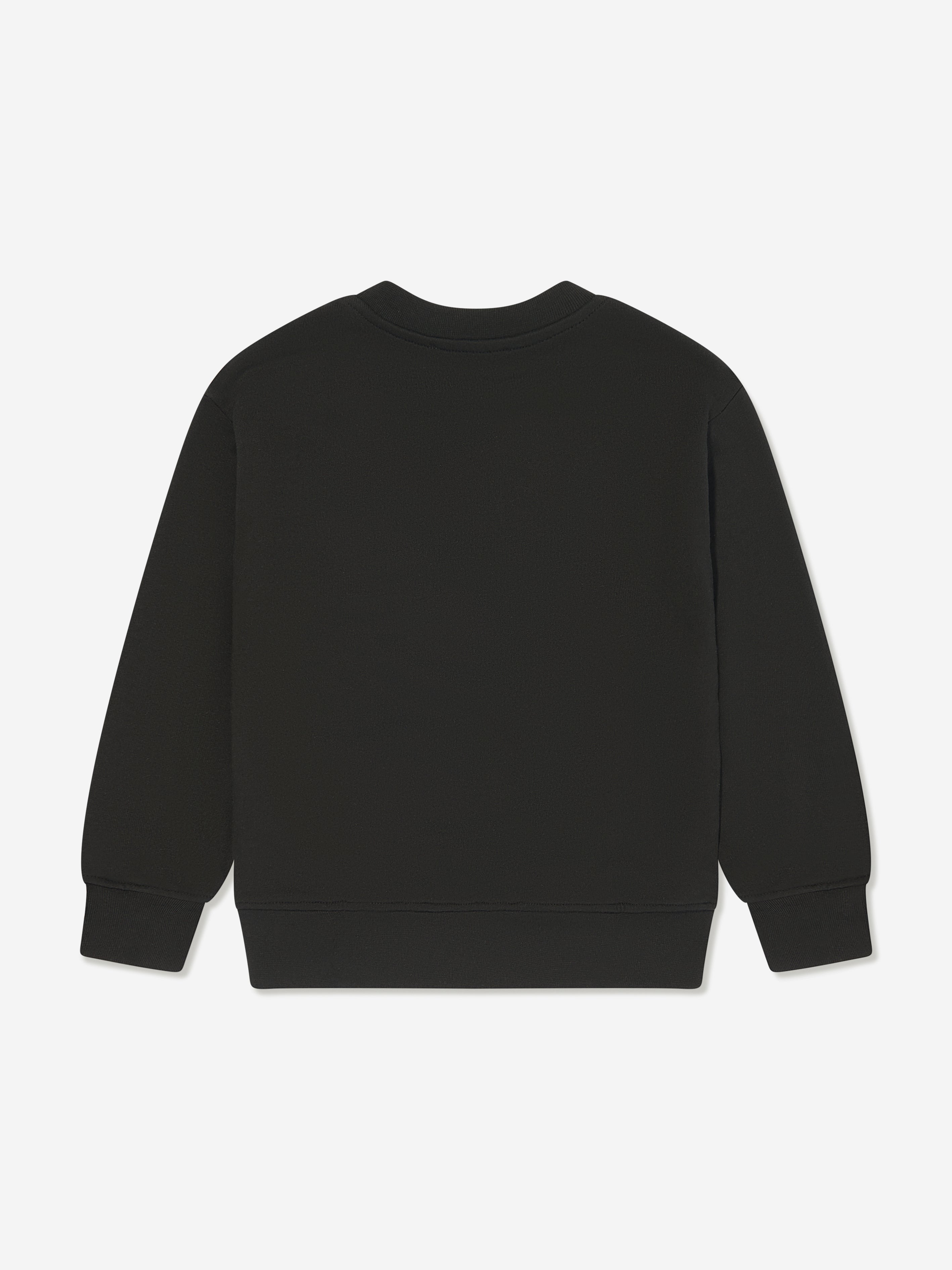 MSGM Kids Logo Sweatshirt in Black