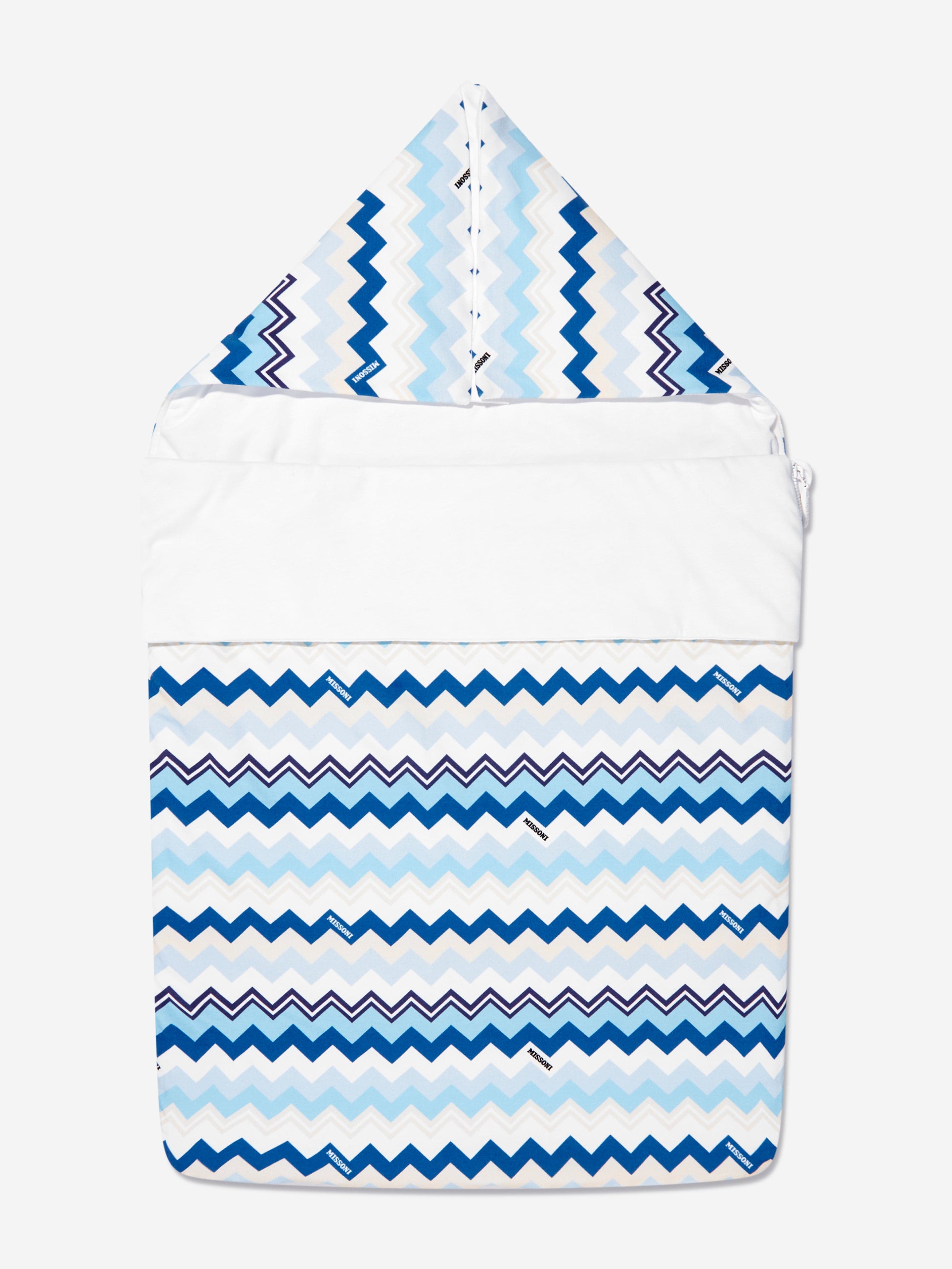 Missoni Baby Boys Zigzag Nest in Blue