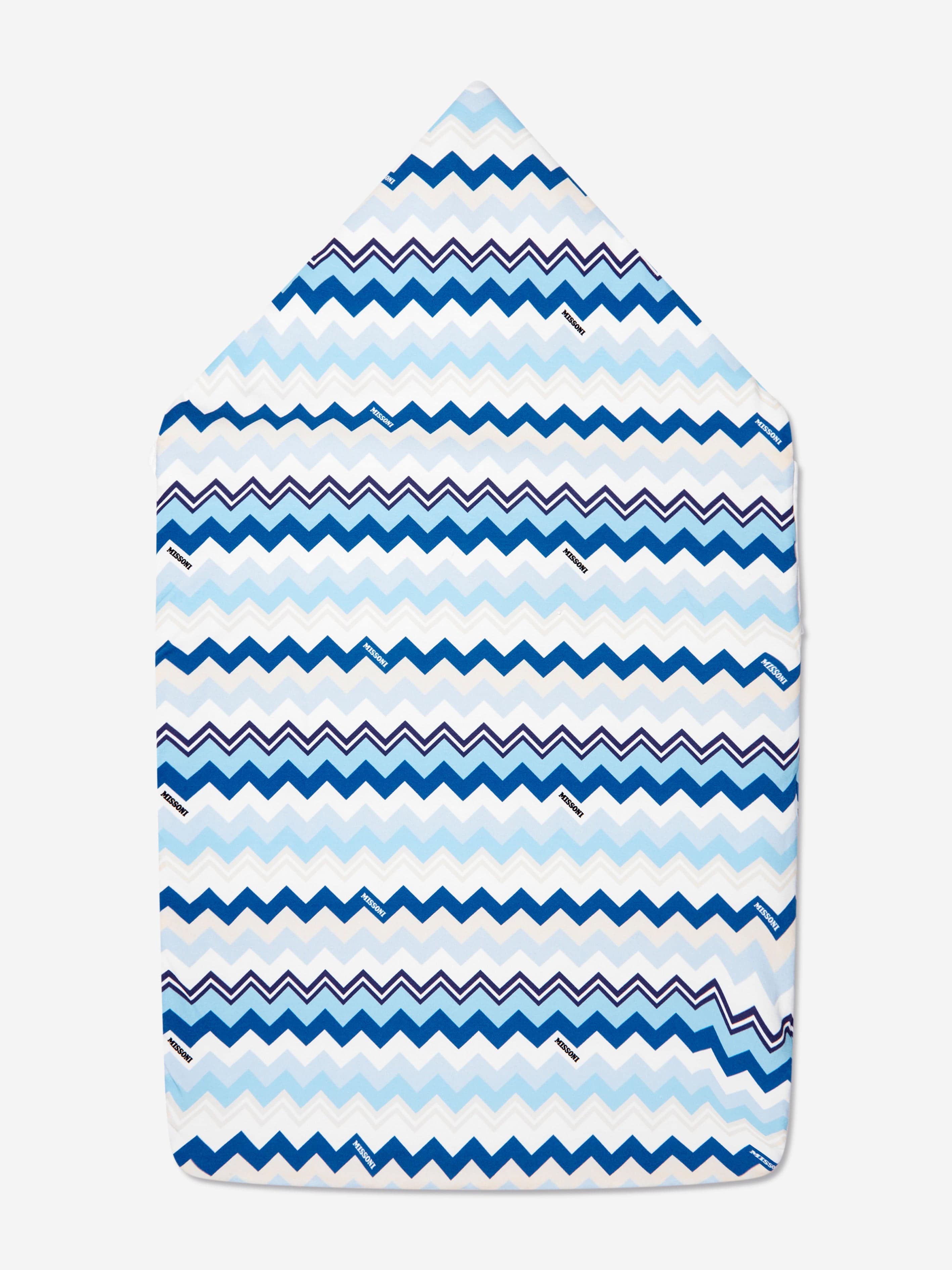 Missoni Baby Boys Zigzag Nest in Blue