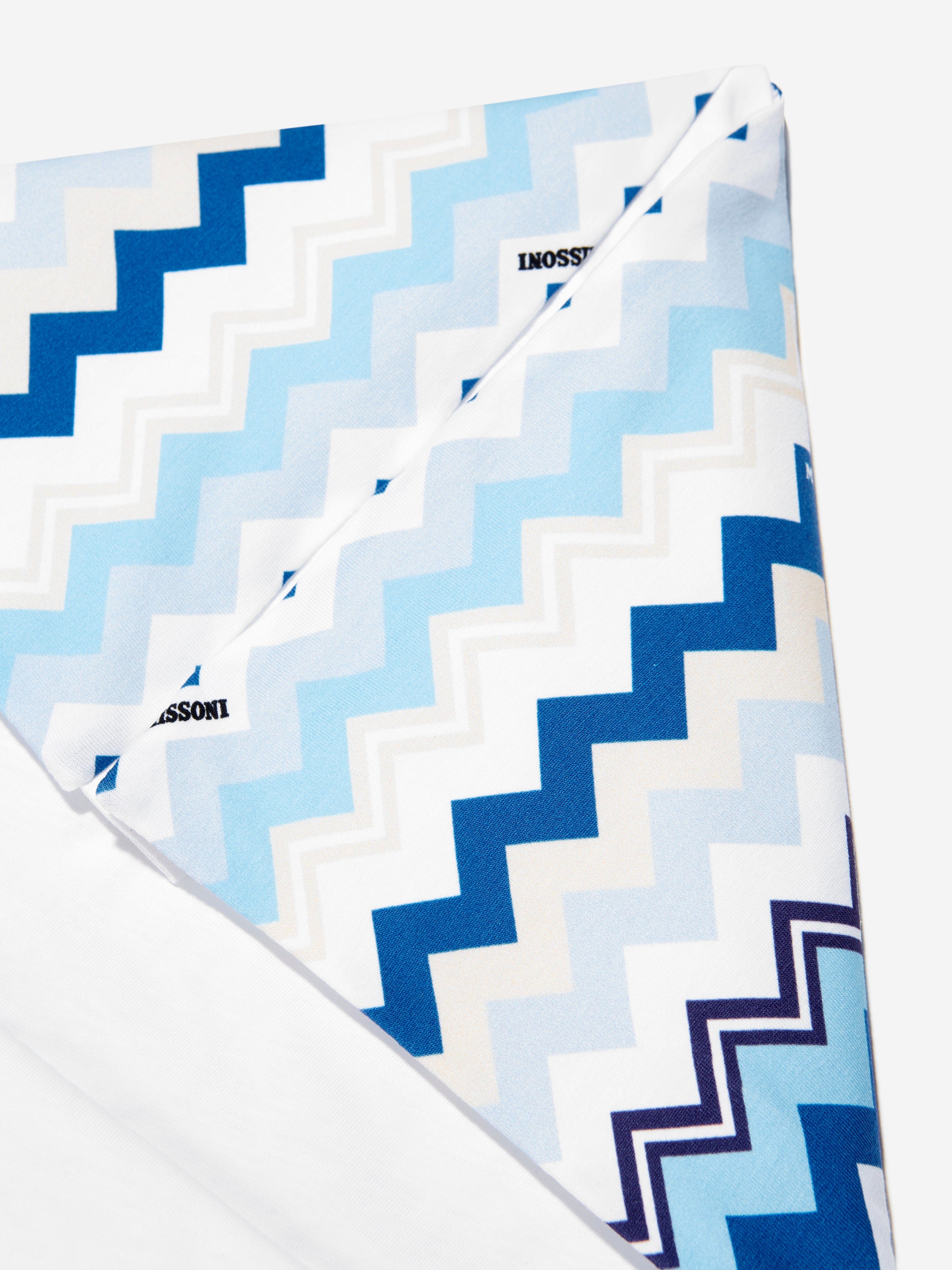 Missoni Baby Boys Zigzag Nest in Blue