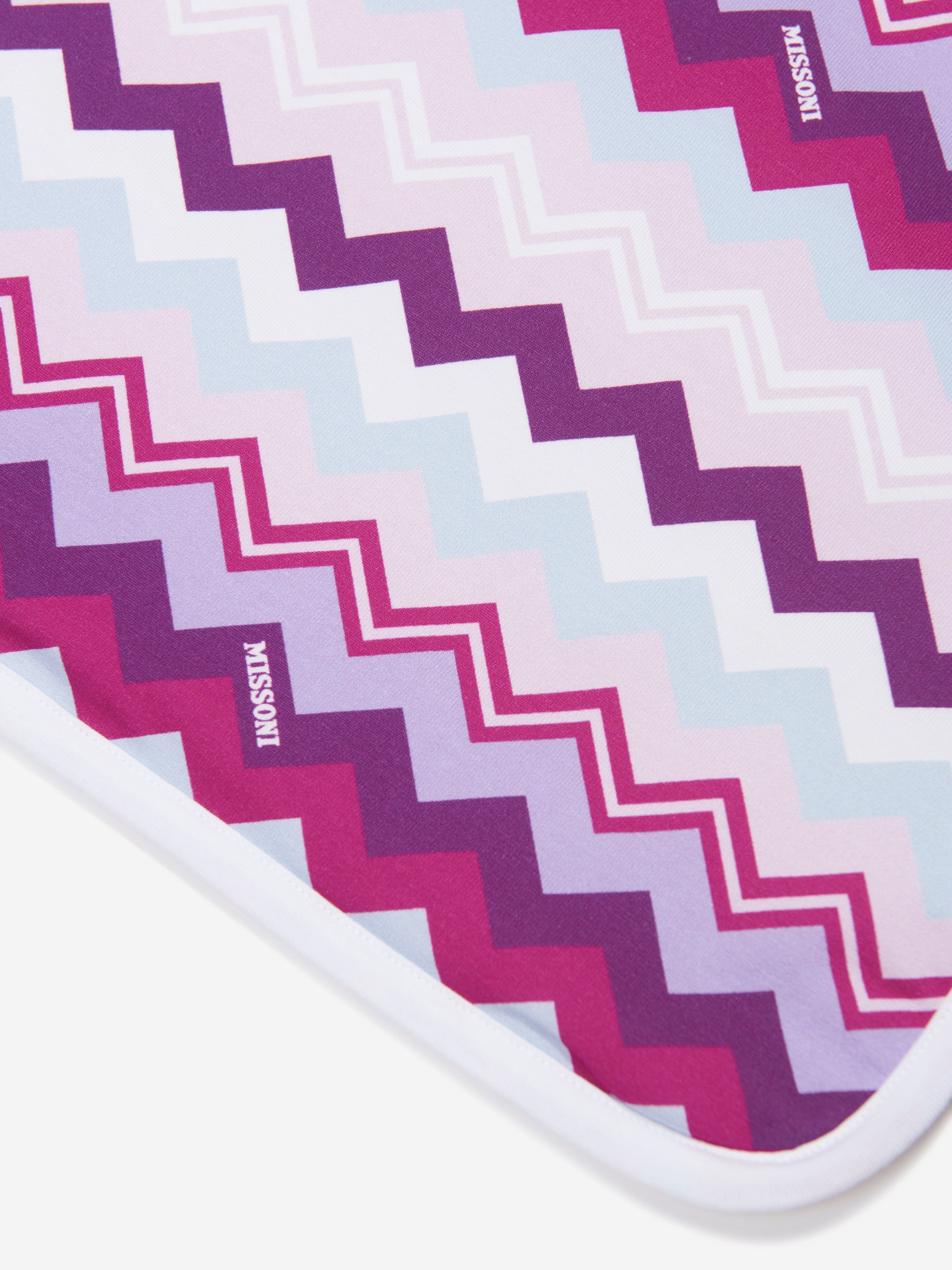 Missoni Baby Girls Zigzag Blanket in Pink