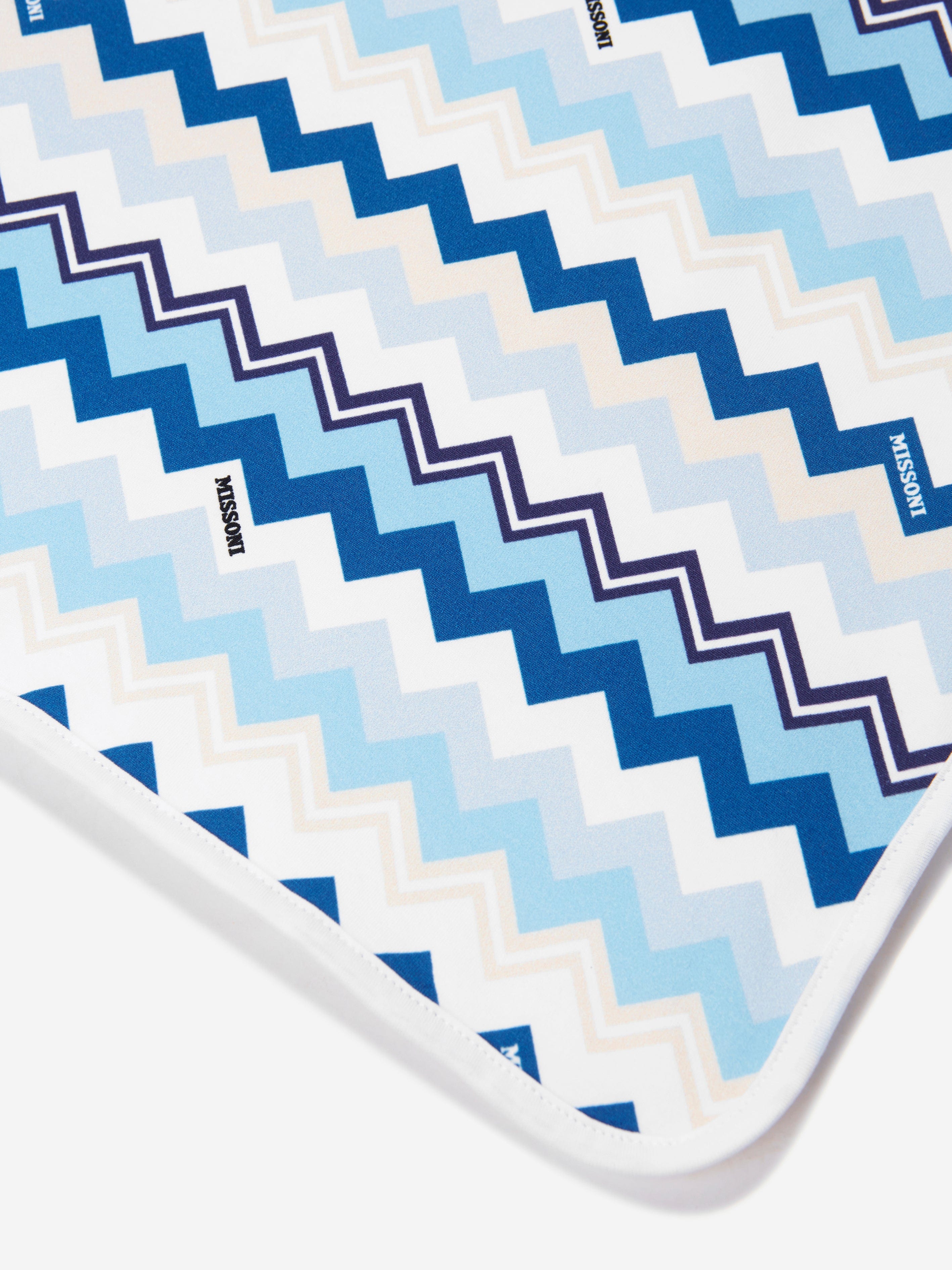 Missoni Baby Boys Zigzag Blanket in Blue