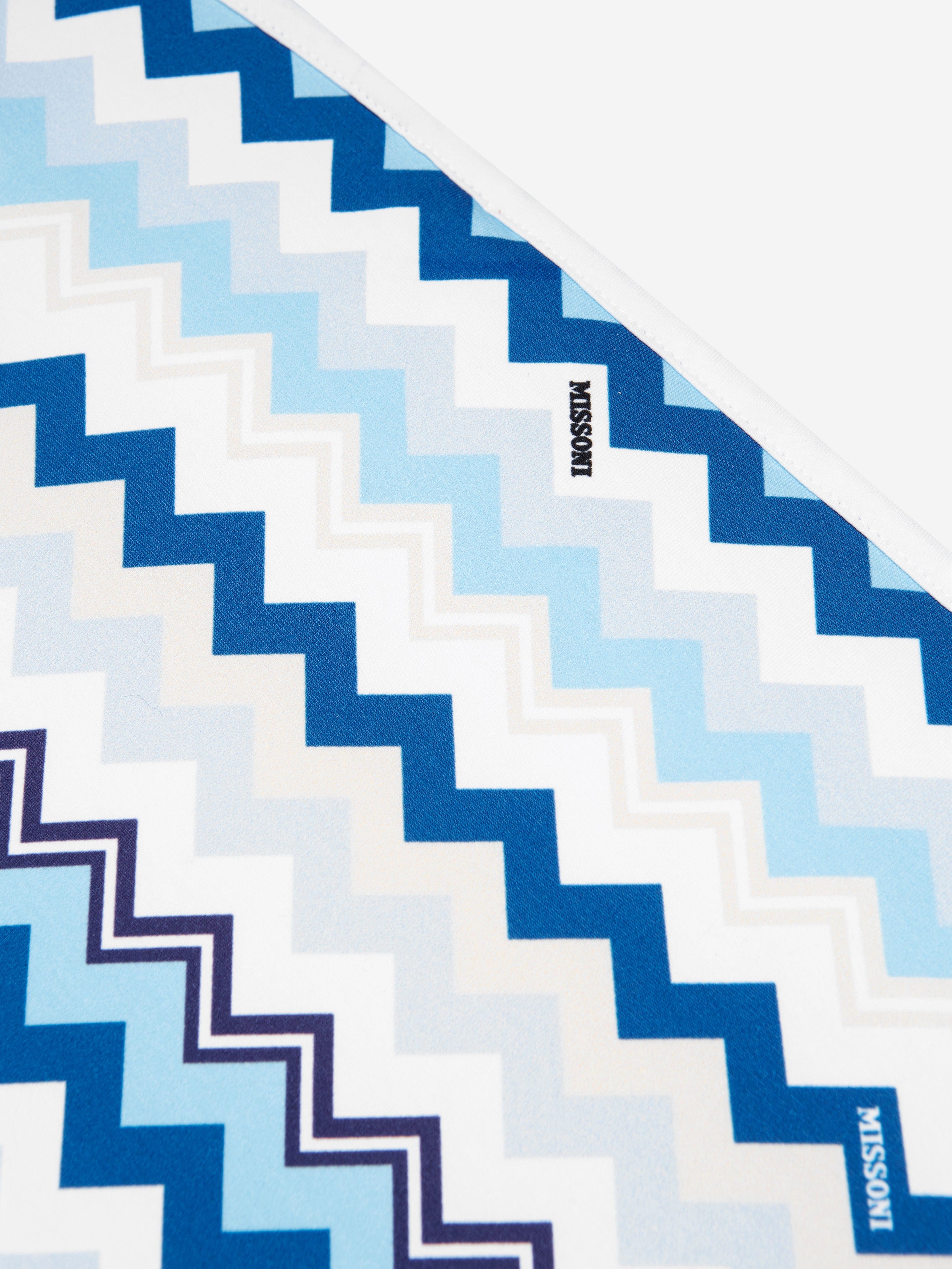 Missoni Baby Boys Zigzag Blanket in Blue