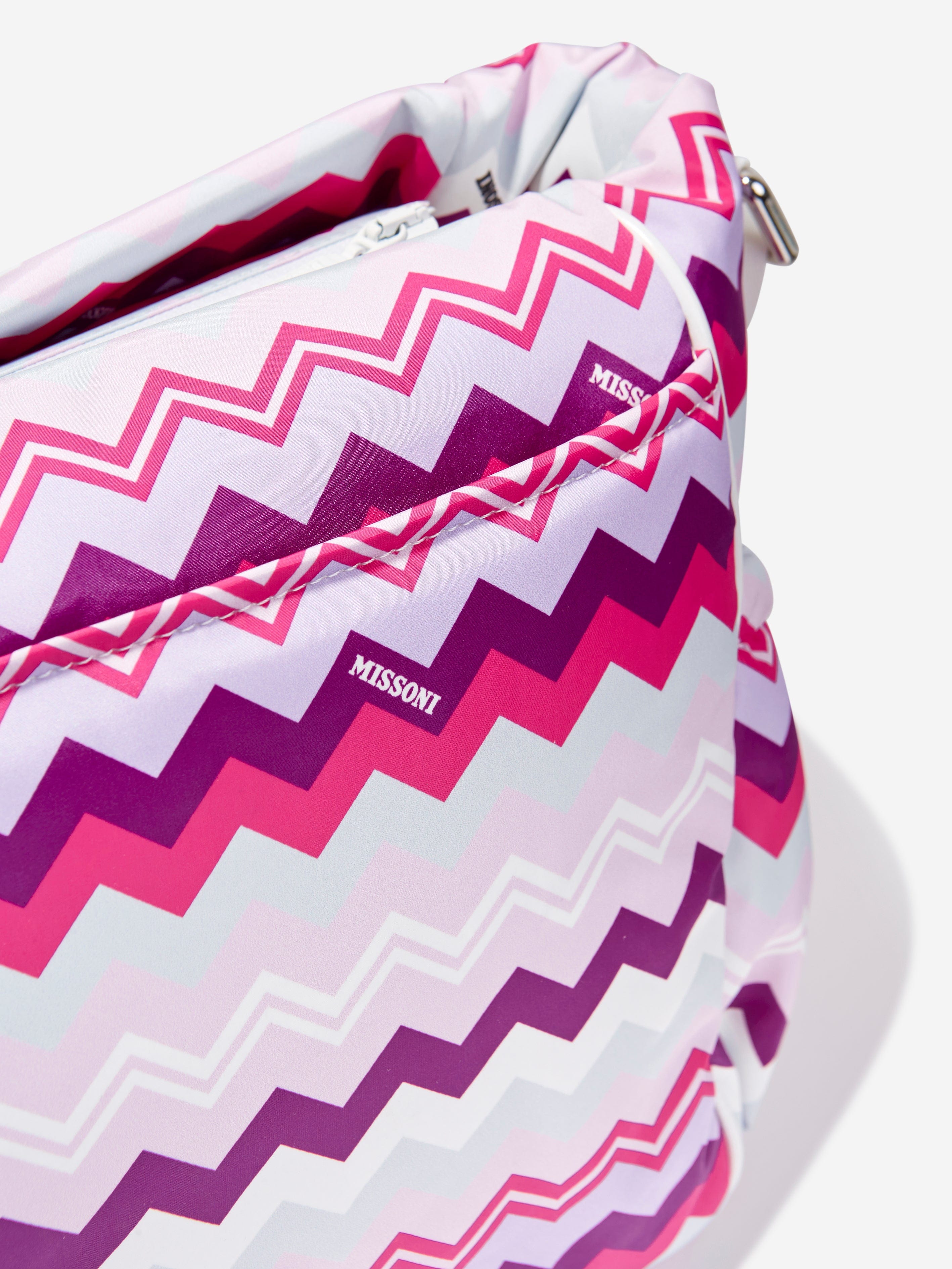 Missoni Baby Girls Zigzag Changing Bag in Pink