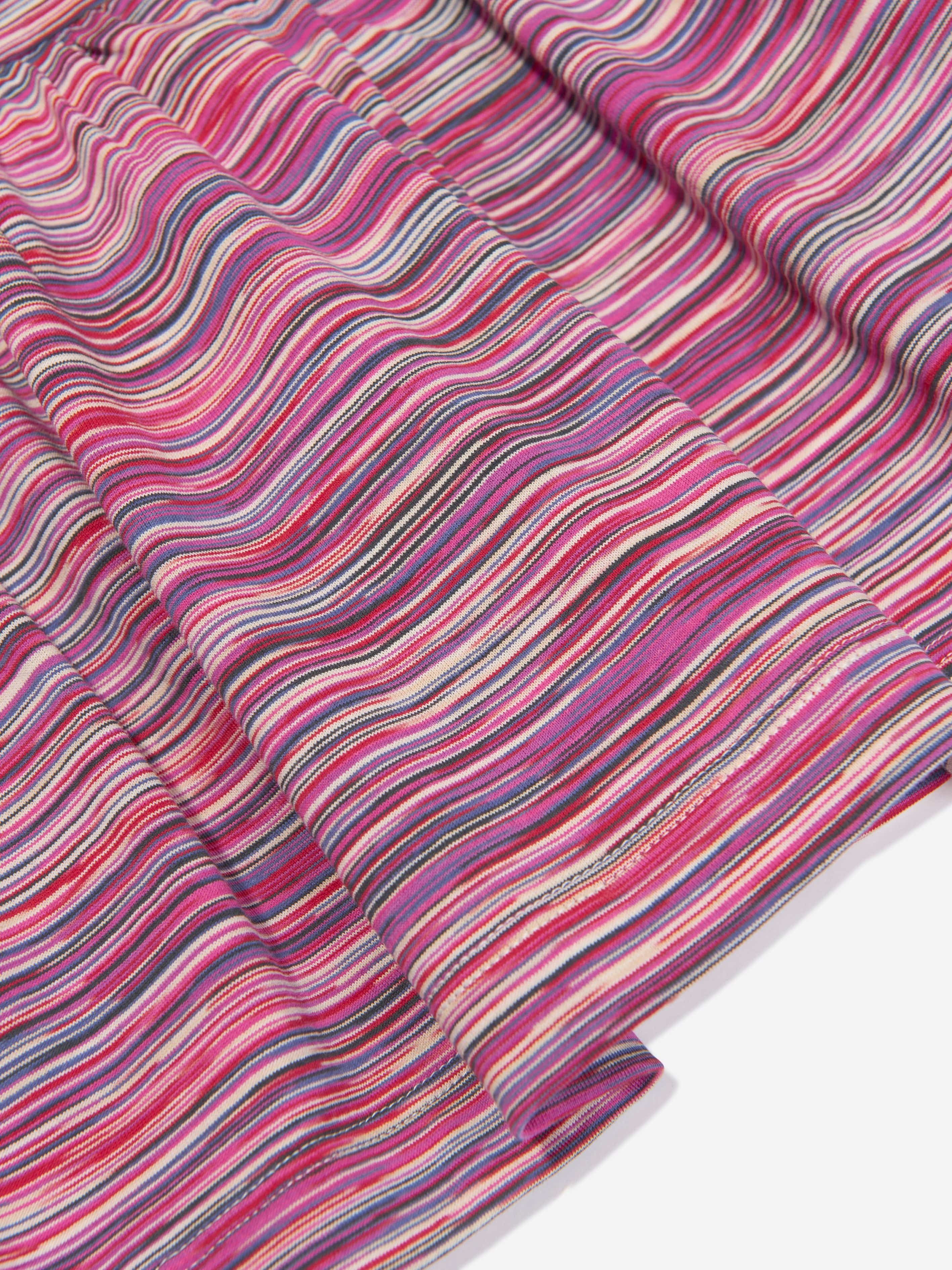 Missoni Girls Jersey Dress in Pink