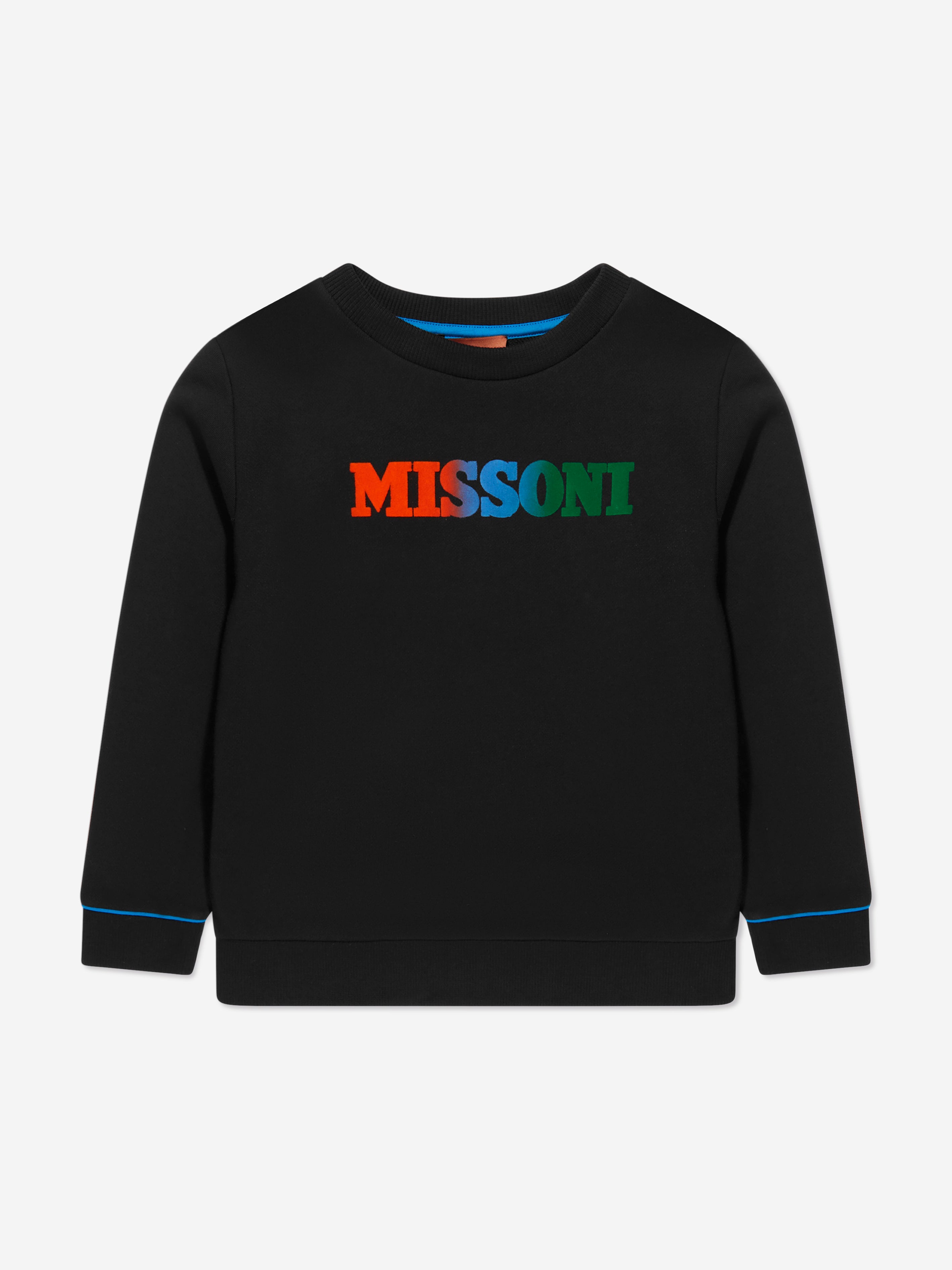 Missoni Boys Logo Sweatshirt in Black