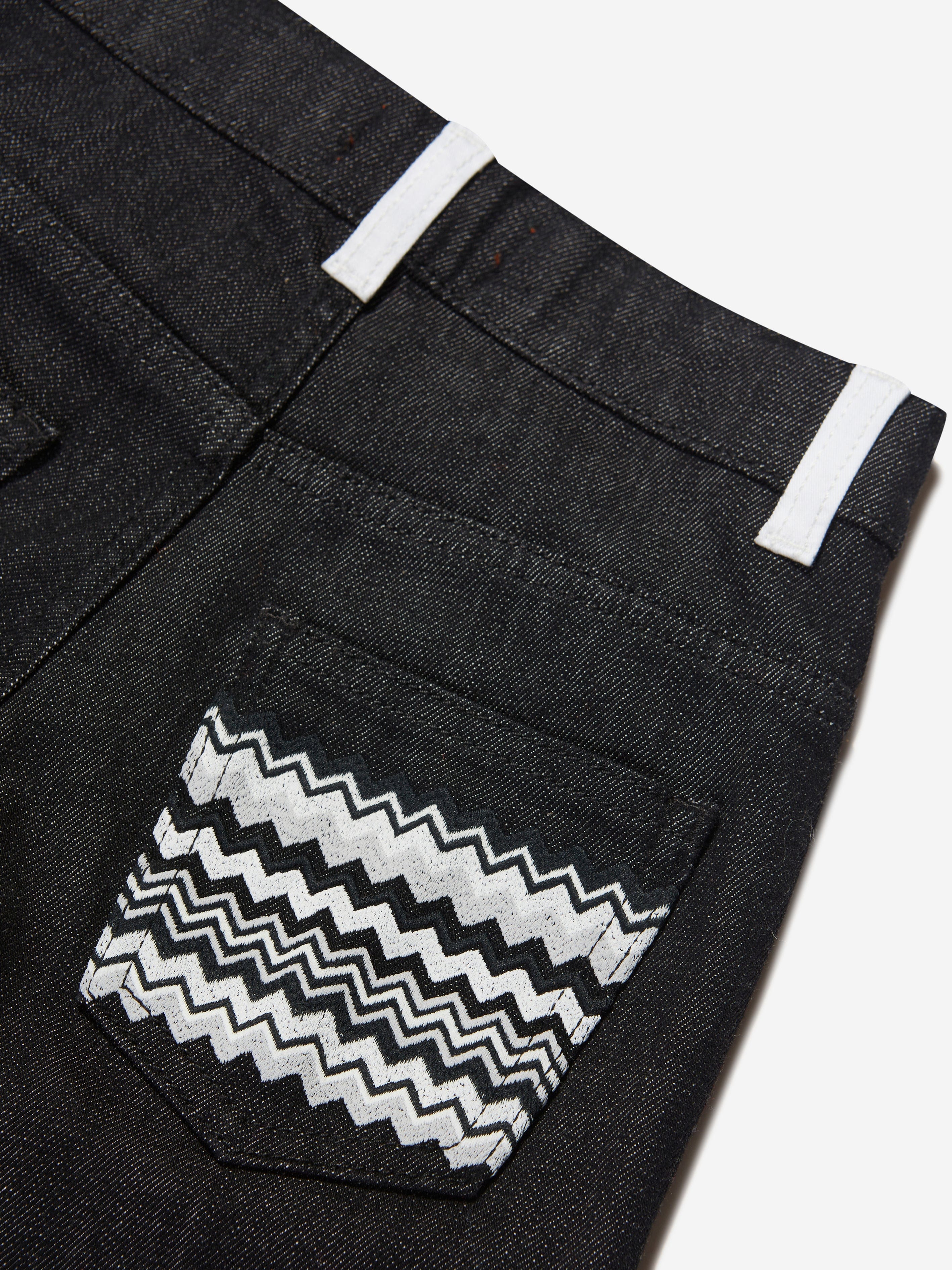 Missoni Boys Branded Trousers in Black