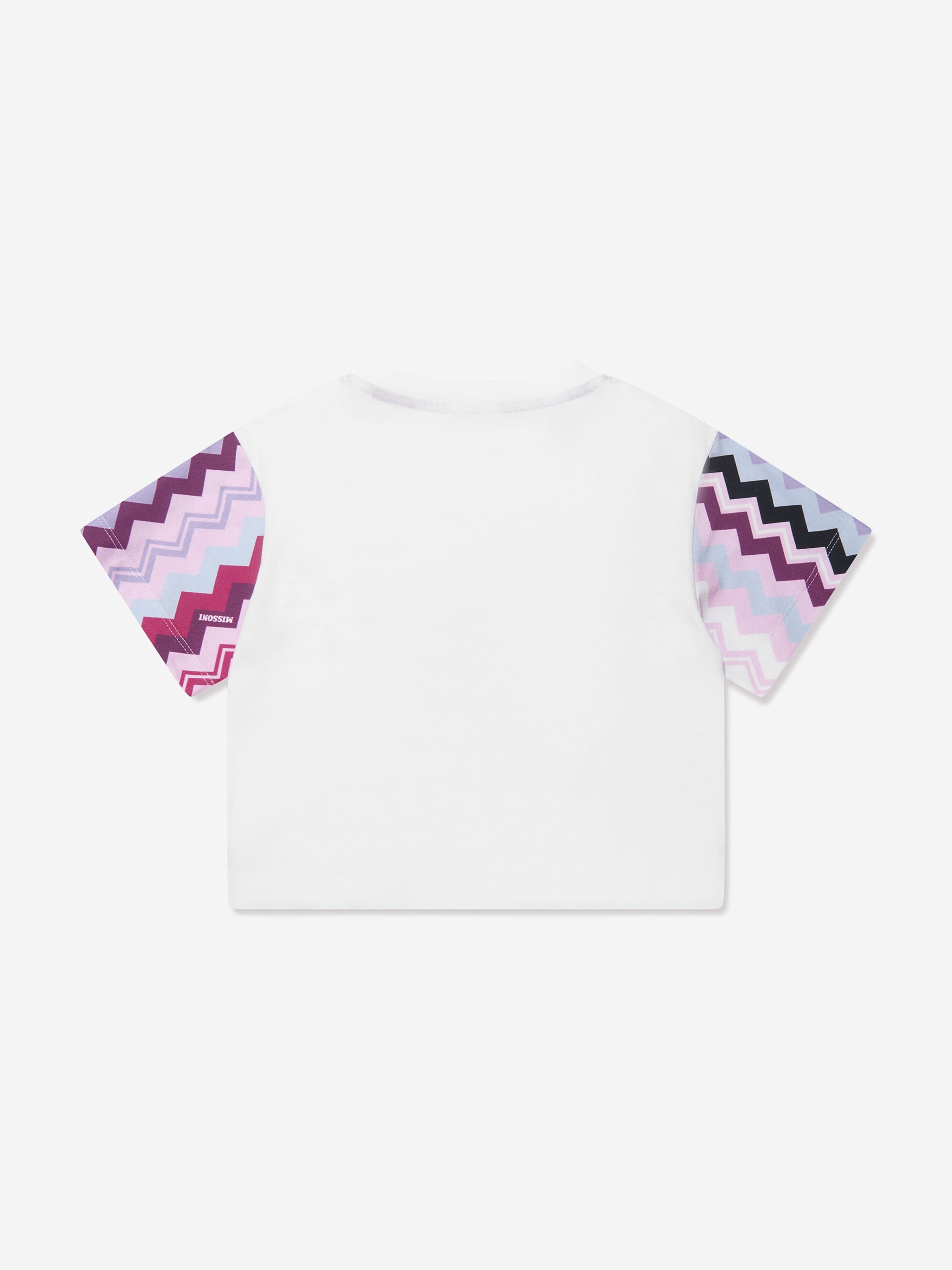 Missoni Girls Logo T-Shirt in White