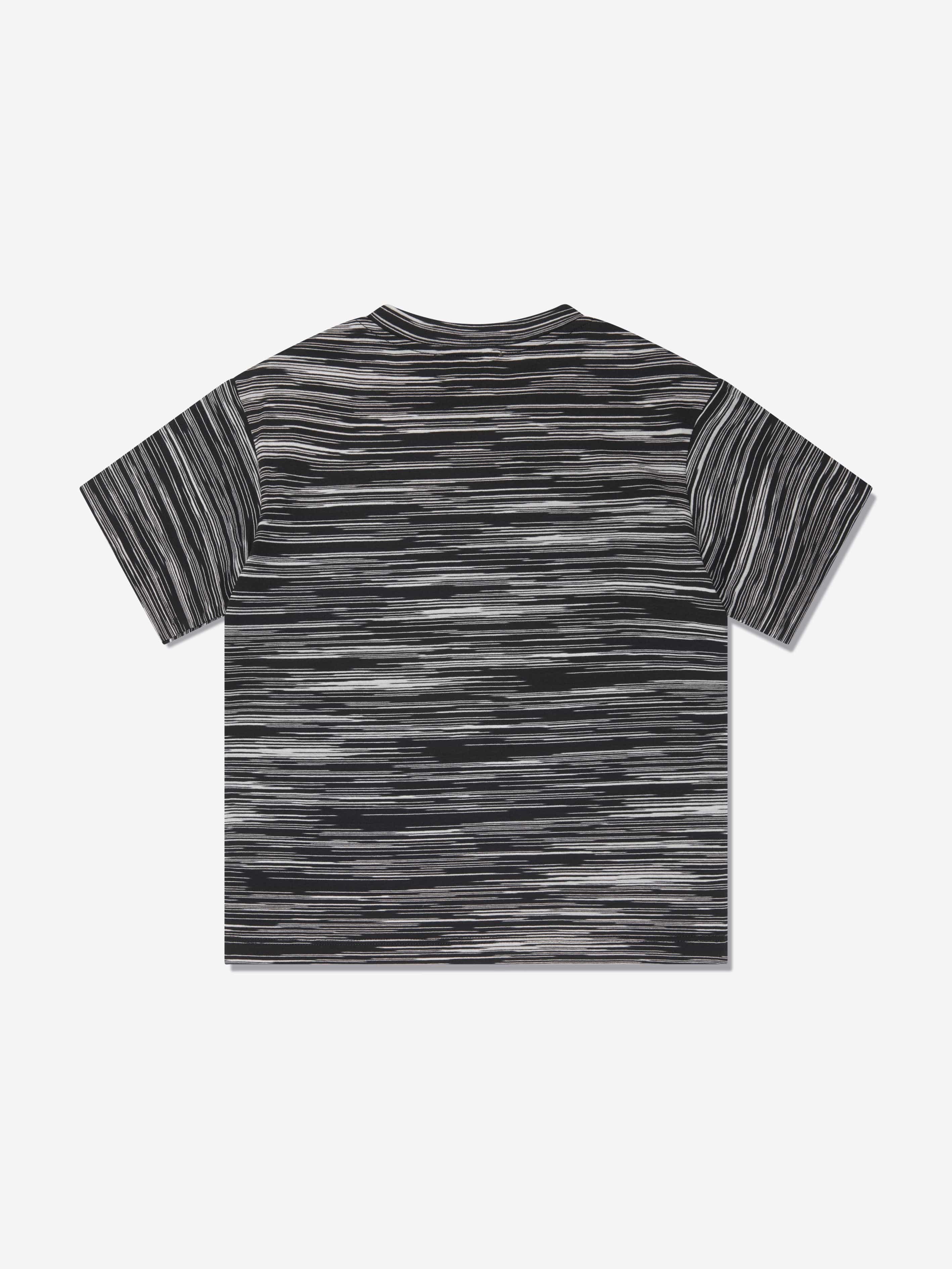 Missoni Boys Branded T-Shirt in Black