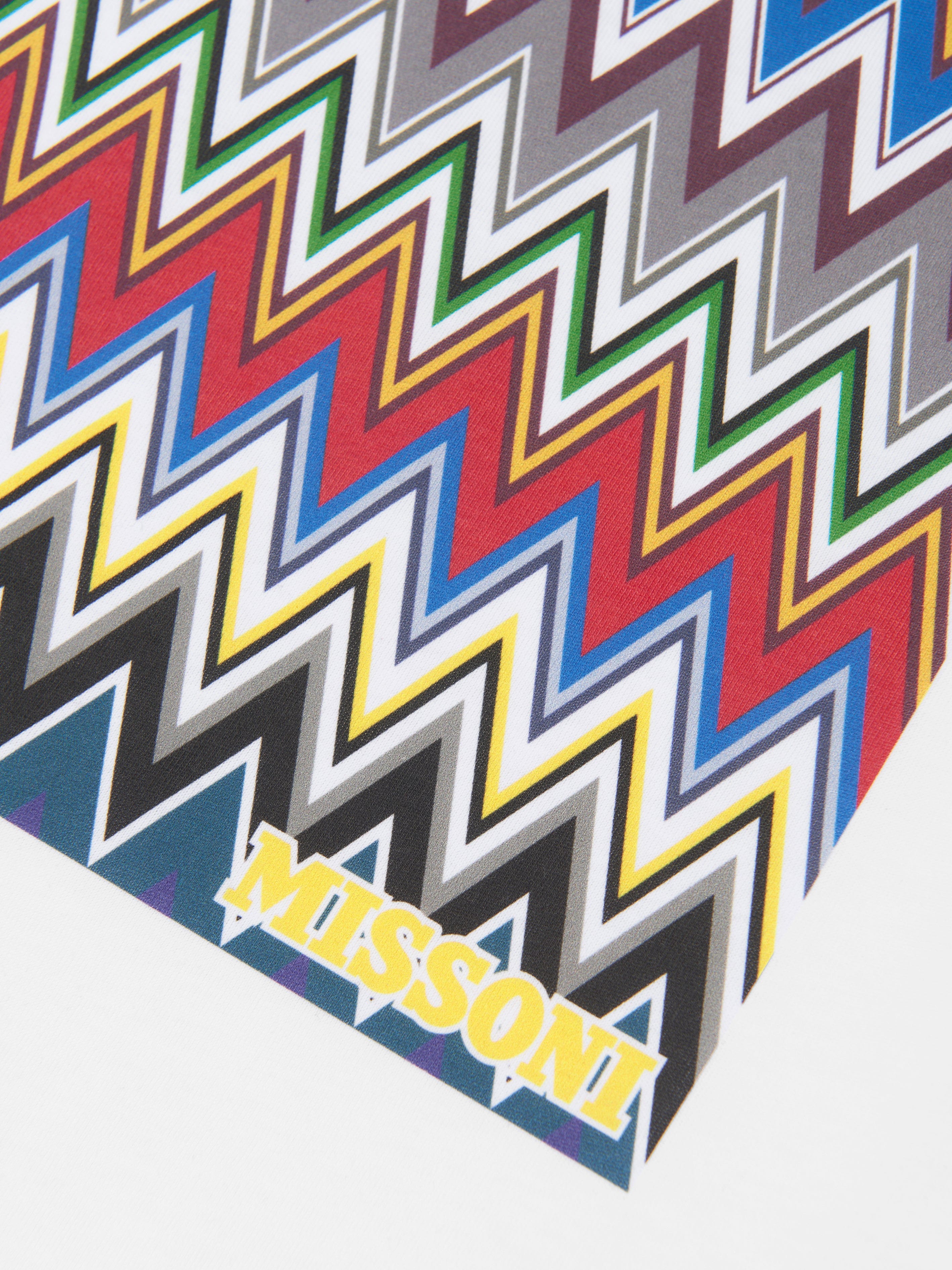 Missoni Boys Zigzag T-Shirt in White