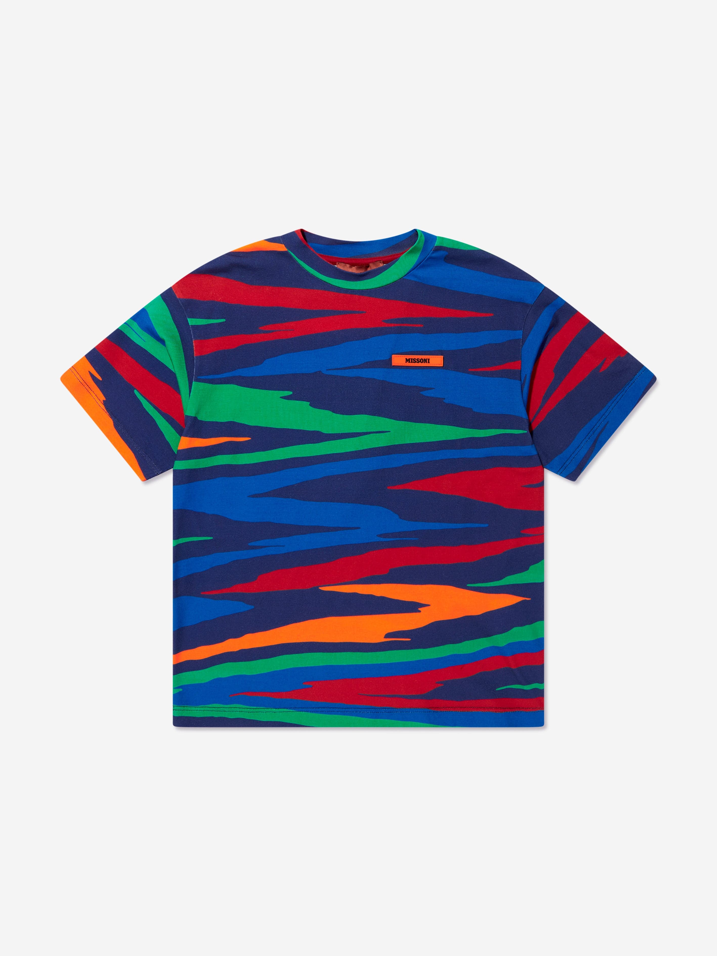 Missoni Boys Branded T-Shirt in Multicolour