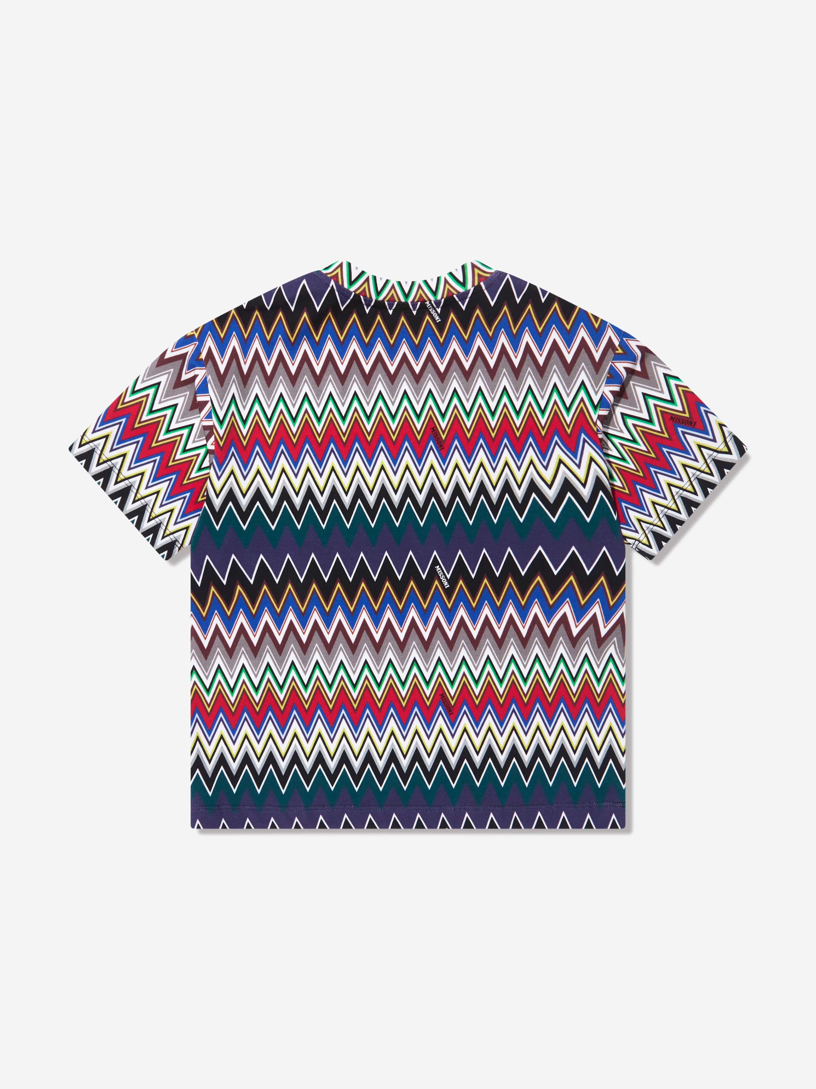 Missoni Boys Zigzag T-Shirt in Multicolour