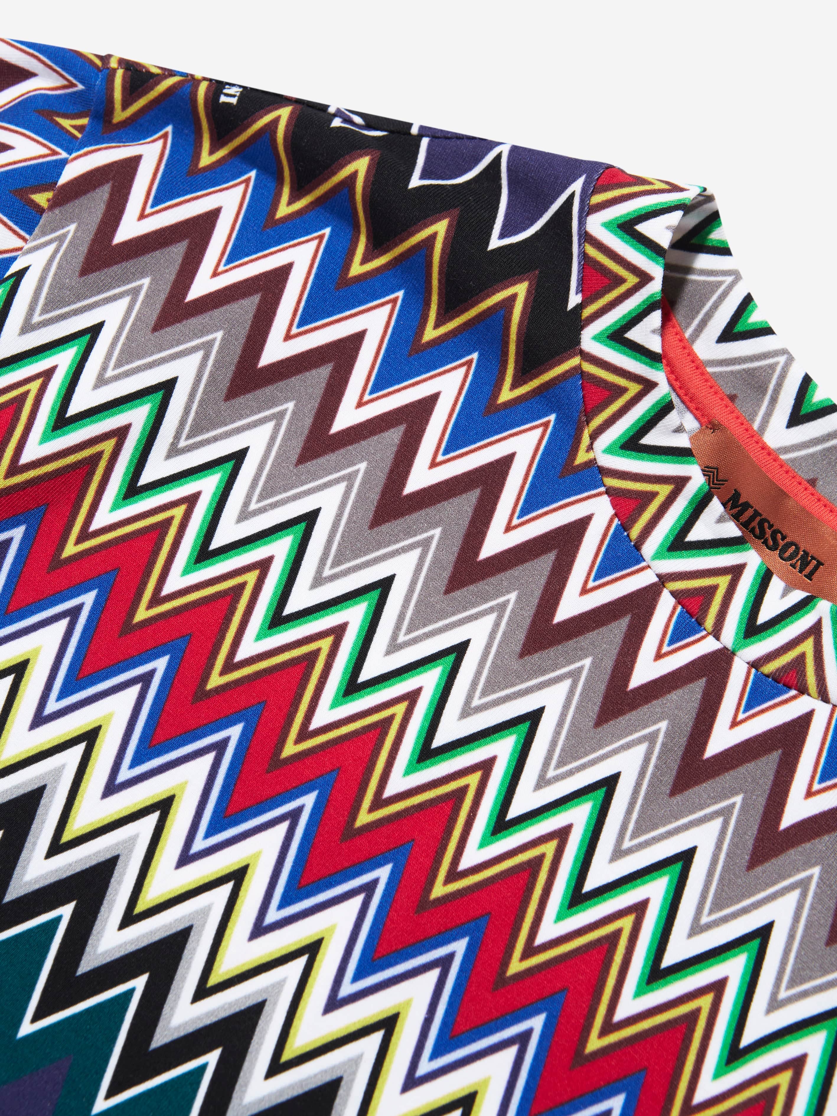 Missoni Boys Zigzag T-Shirt in Multicolour