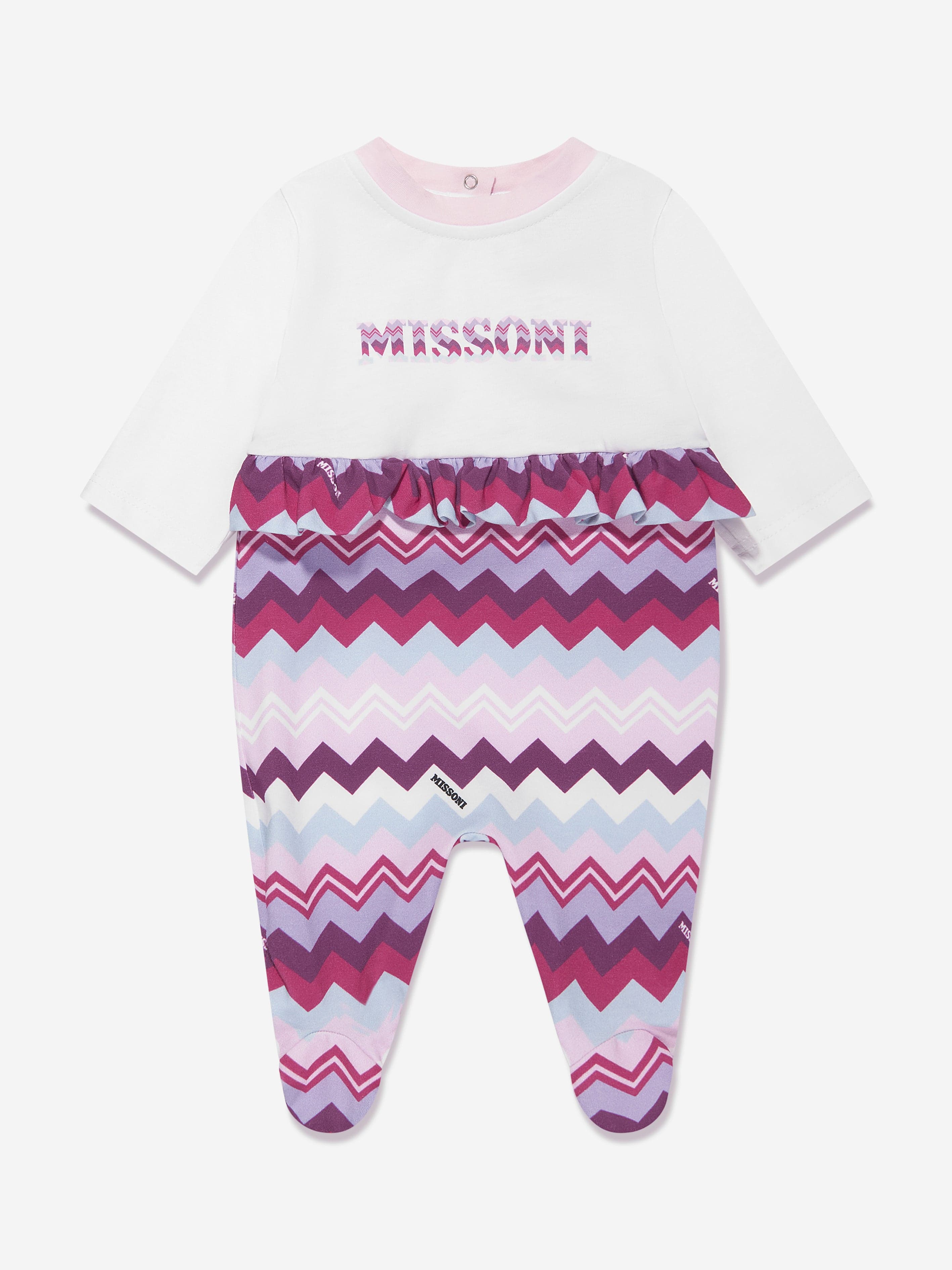 Missoni Baby Girls Babygrow Gift Set in Pink