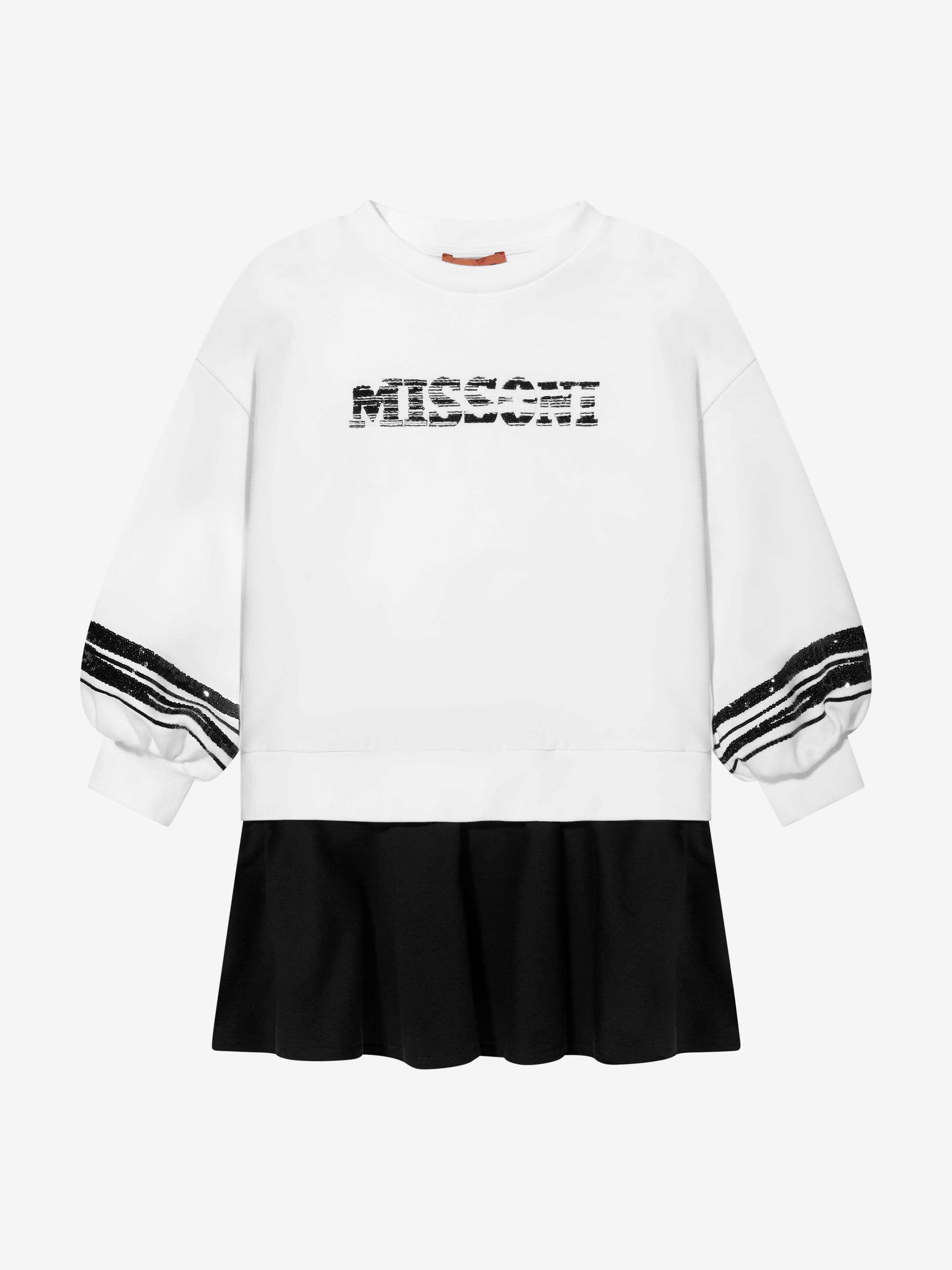 Missoni Girls Sweater Dress in White