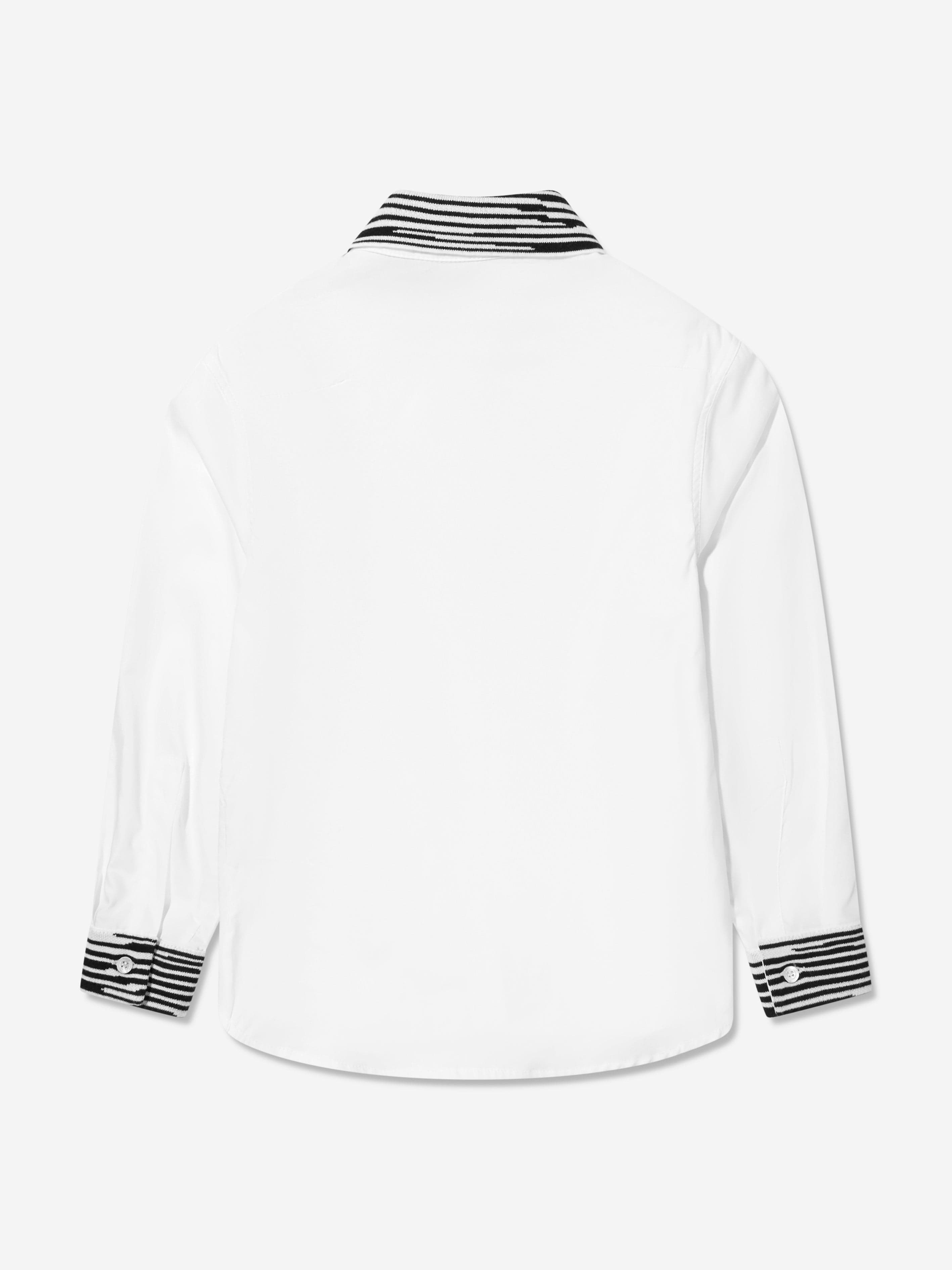 Missoni Boys Branded Shirt in White