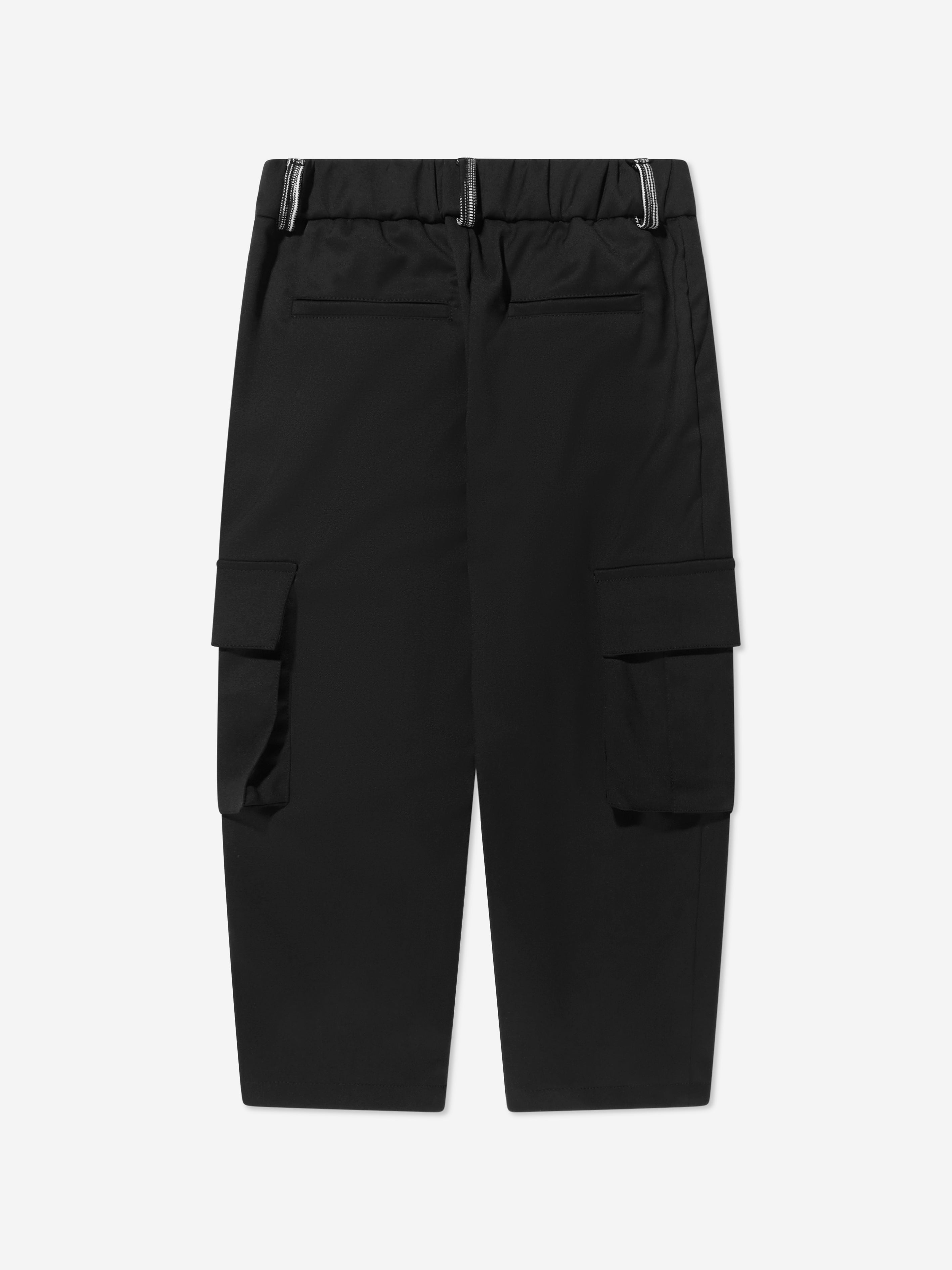 Missoni Boys Cargo Trousers in Black