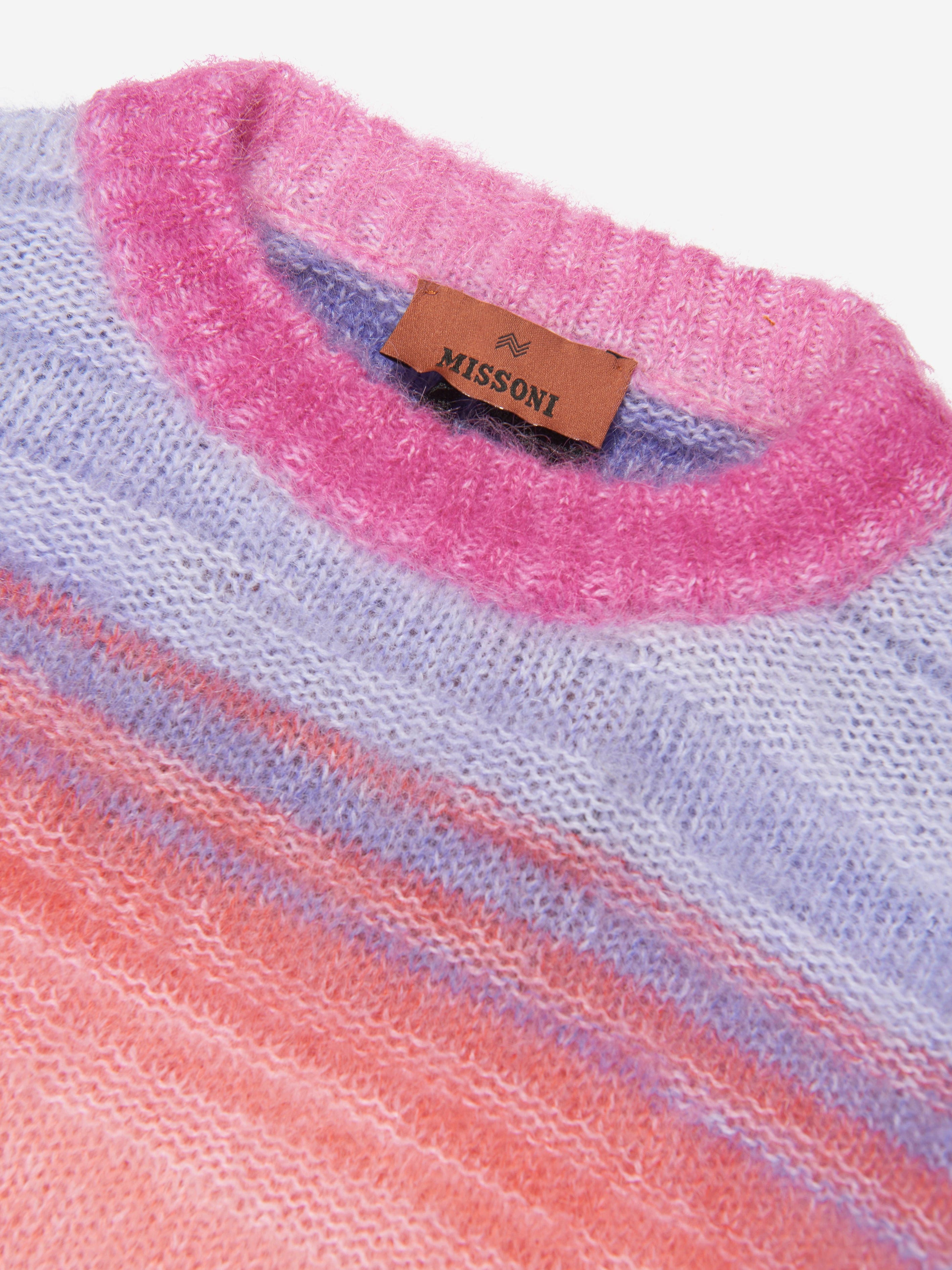 Missoni Girls Knitted Jumper in Multicolour