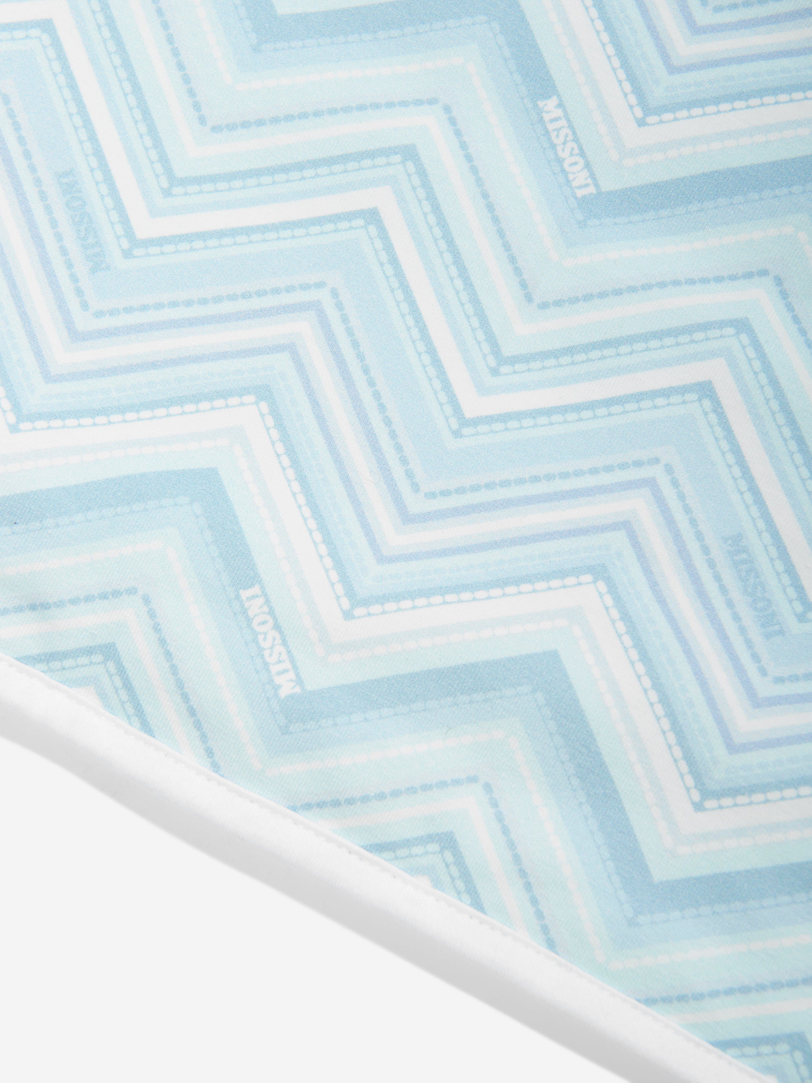 Missoni Baby Boys Zigzag Blanket in Blue