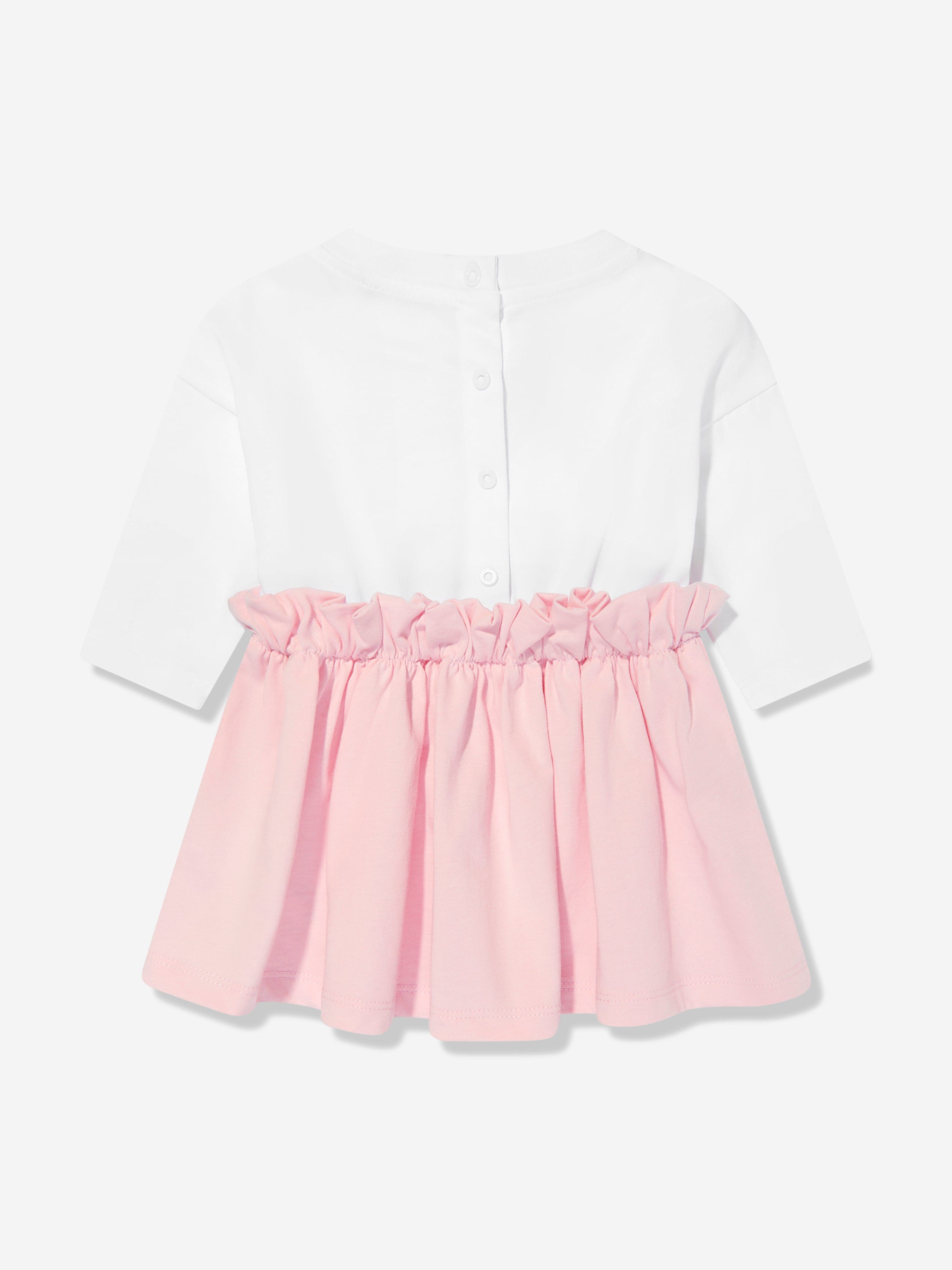 Missoni Baby Girls Jersey Dress With Knickers in Pink