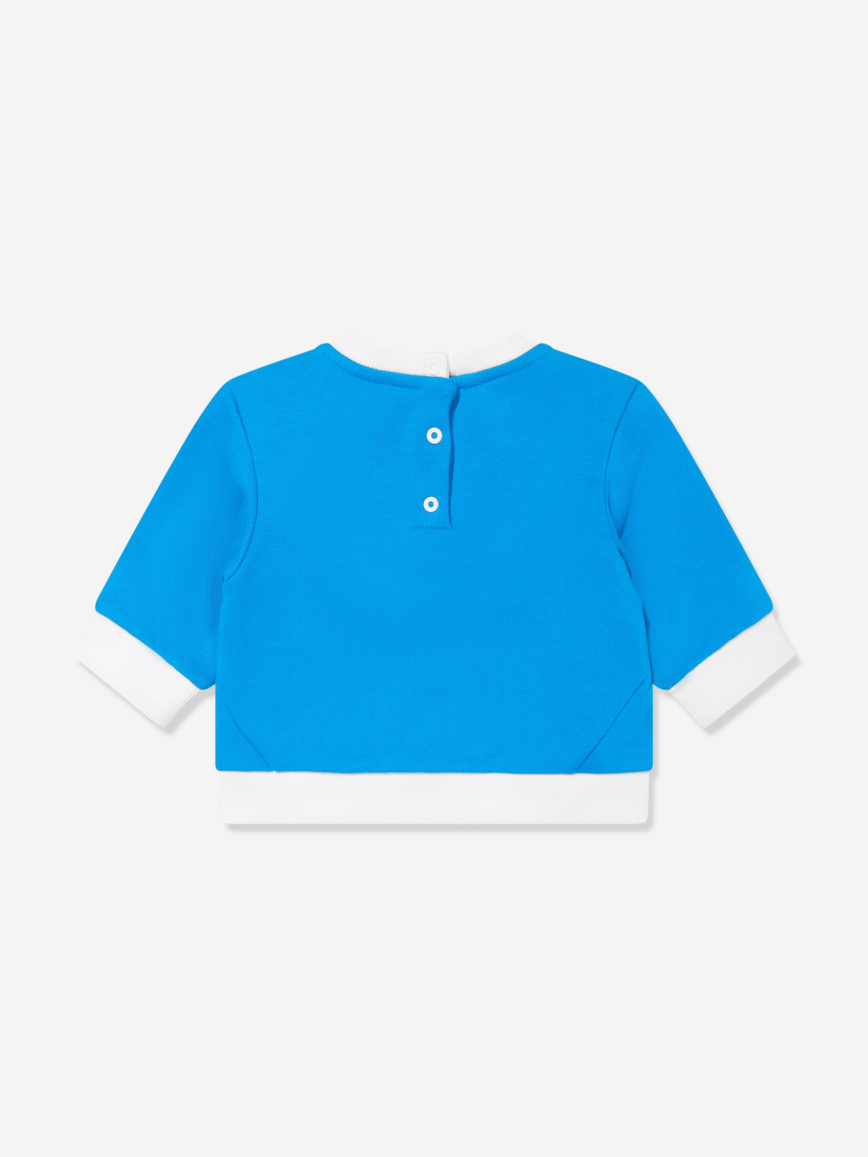 Missoni Baby Boys Logo Sweatshirt in Blue