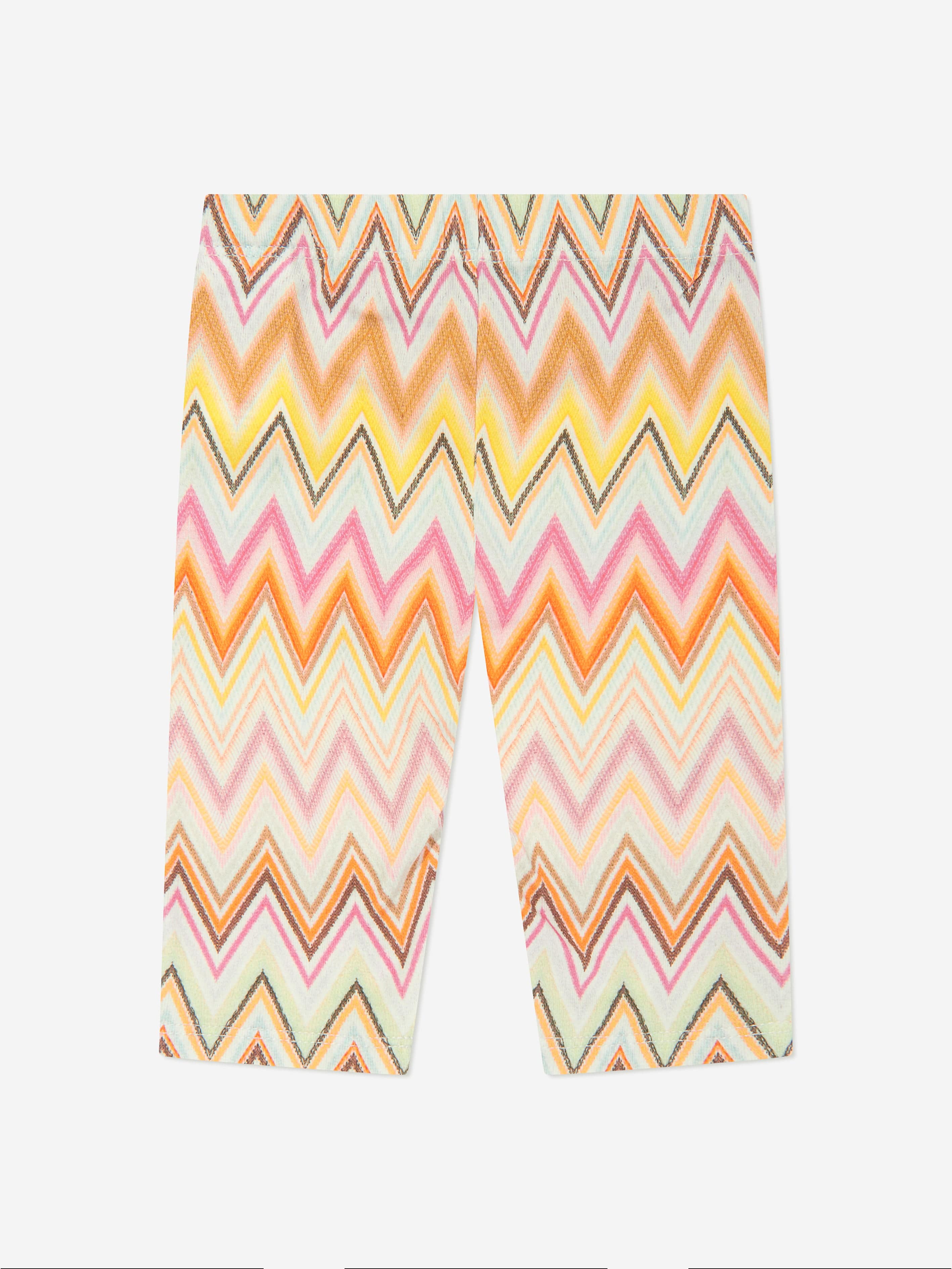 Missoni Baby Girls Zigzag Leggings in Multicolour