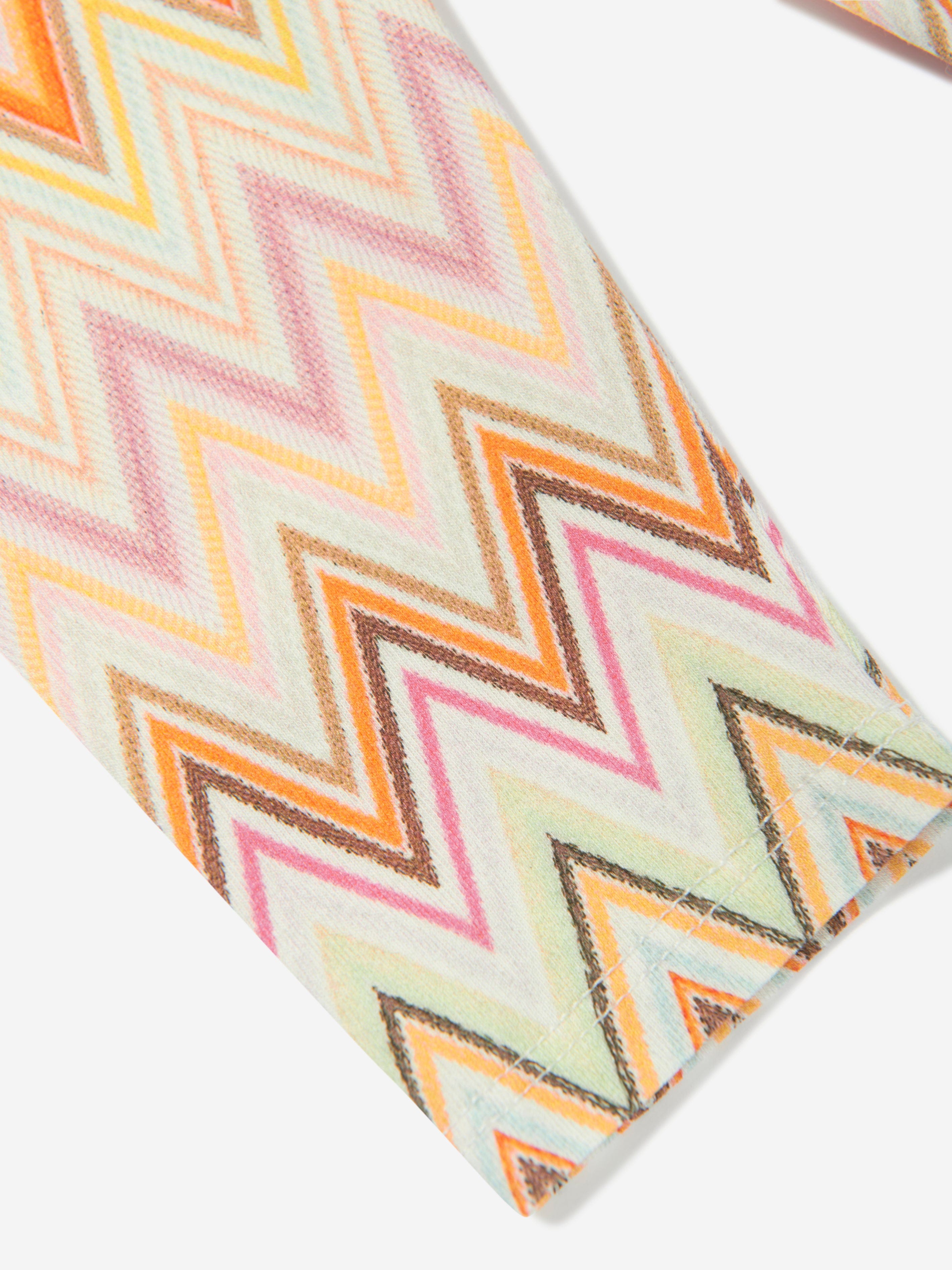 Missoni Baby Girls Zigzag Leggings in Multicolour