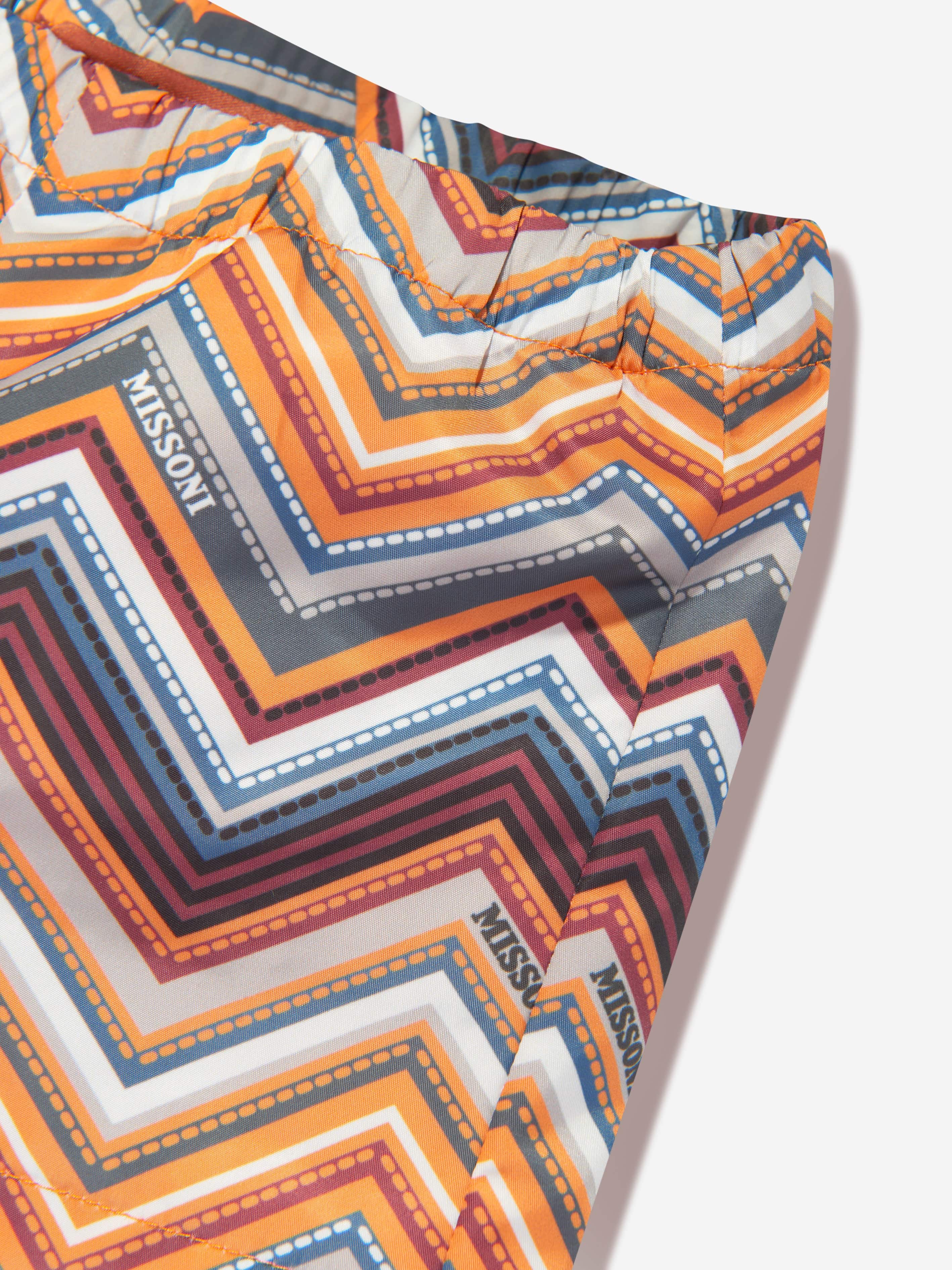 Missoni Baby Boys Zigzag Swim Shorts in Multicolour