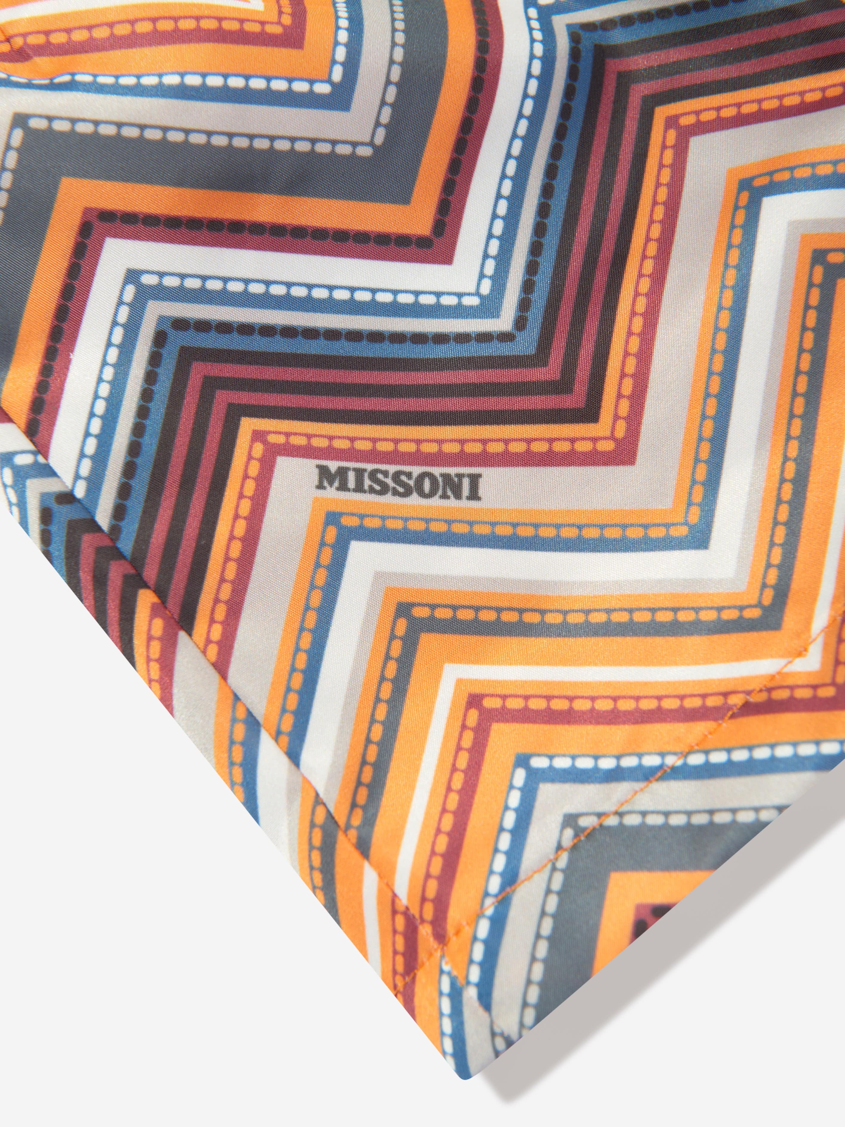 Missoni Baby Boys Zigzag Swim Shorts in Multicolour