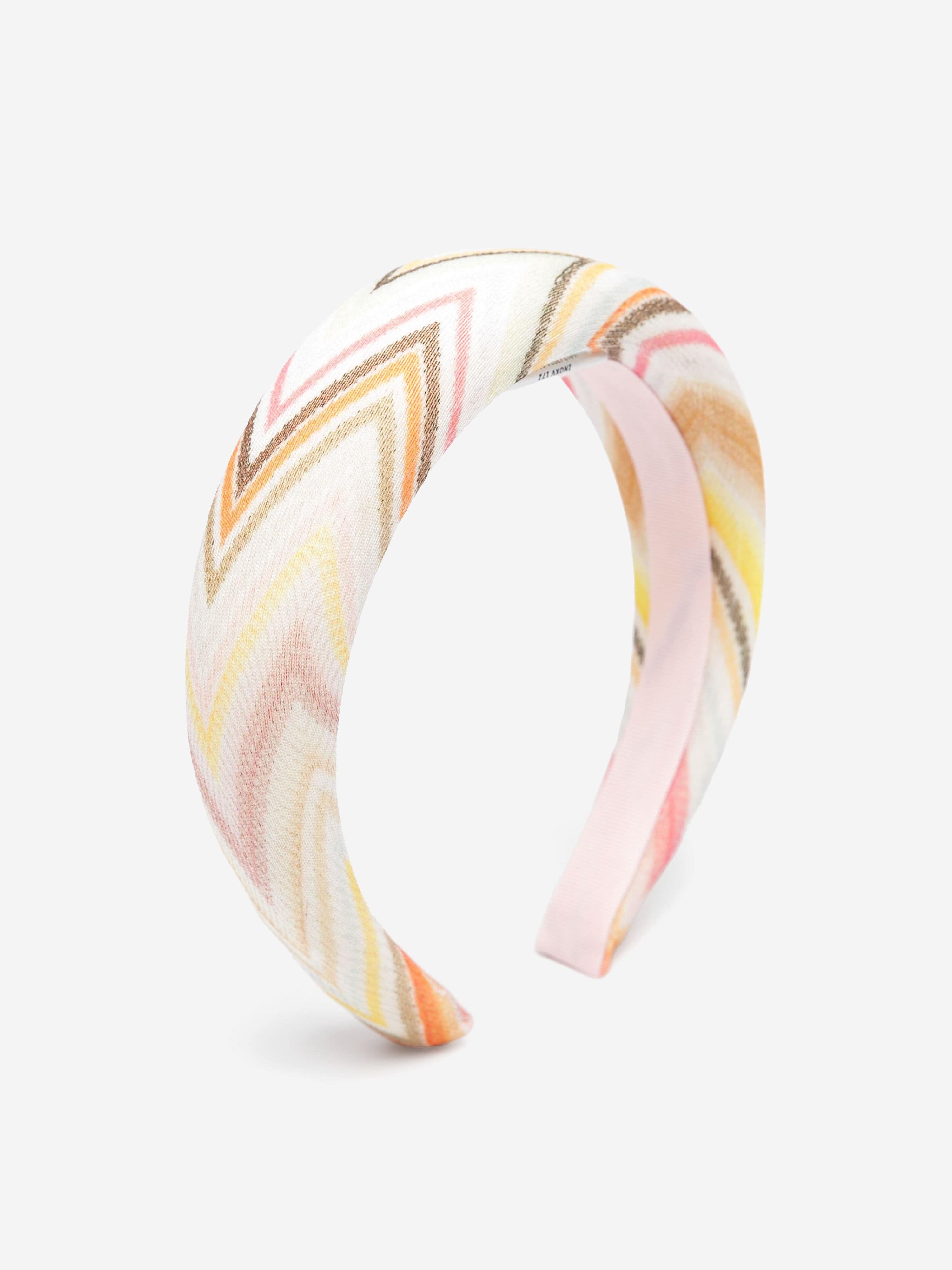 Missoni Girls Zigzag Headband in Multicolour