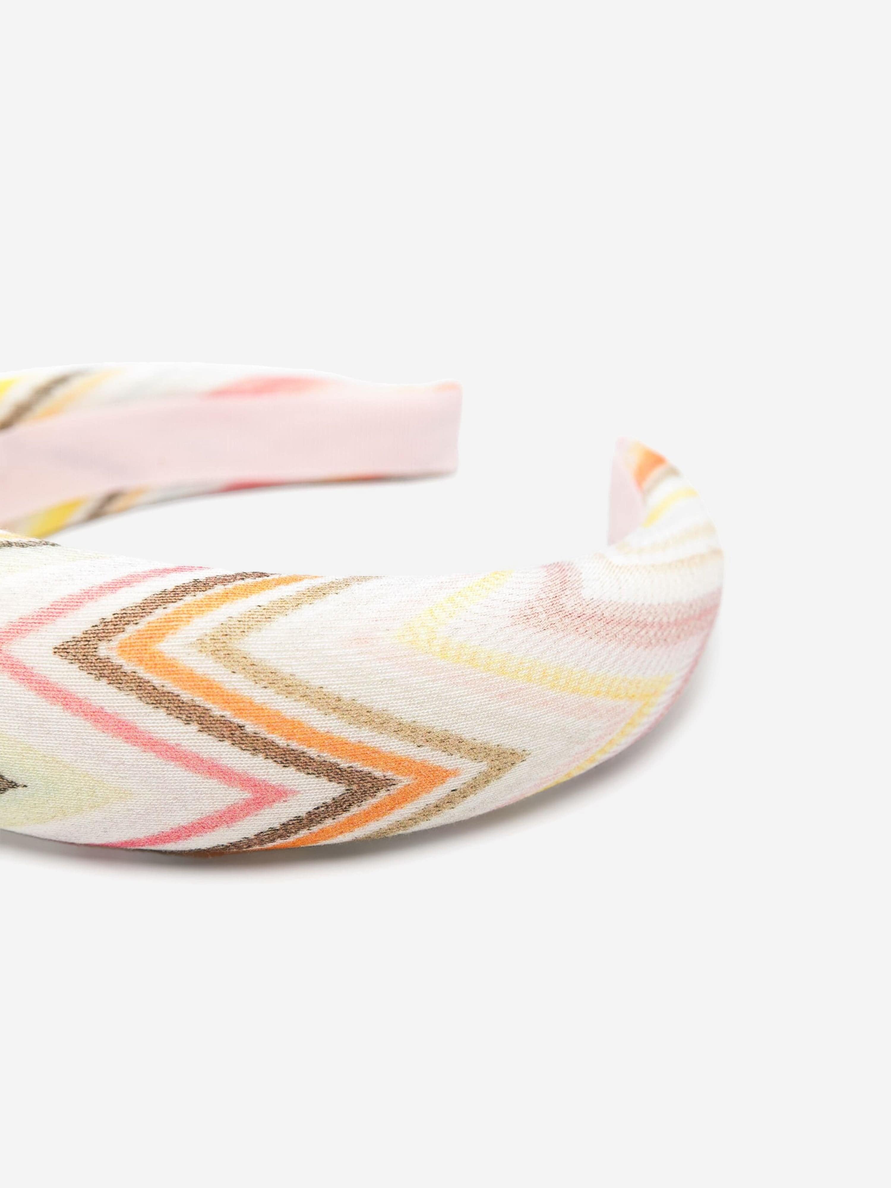 Missoni Girls Zigzag Headband in Multicolour