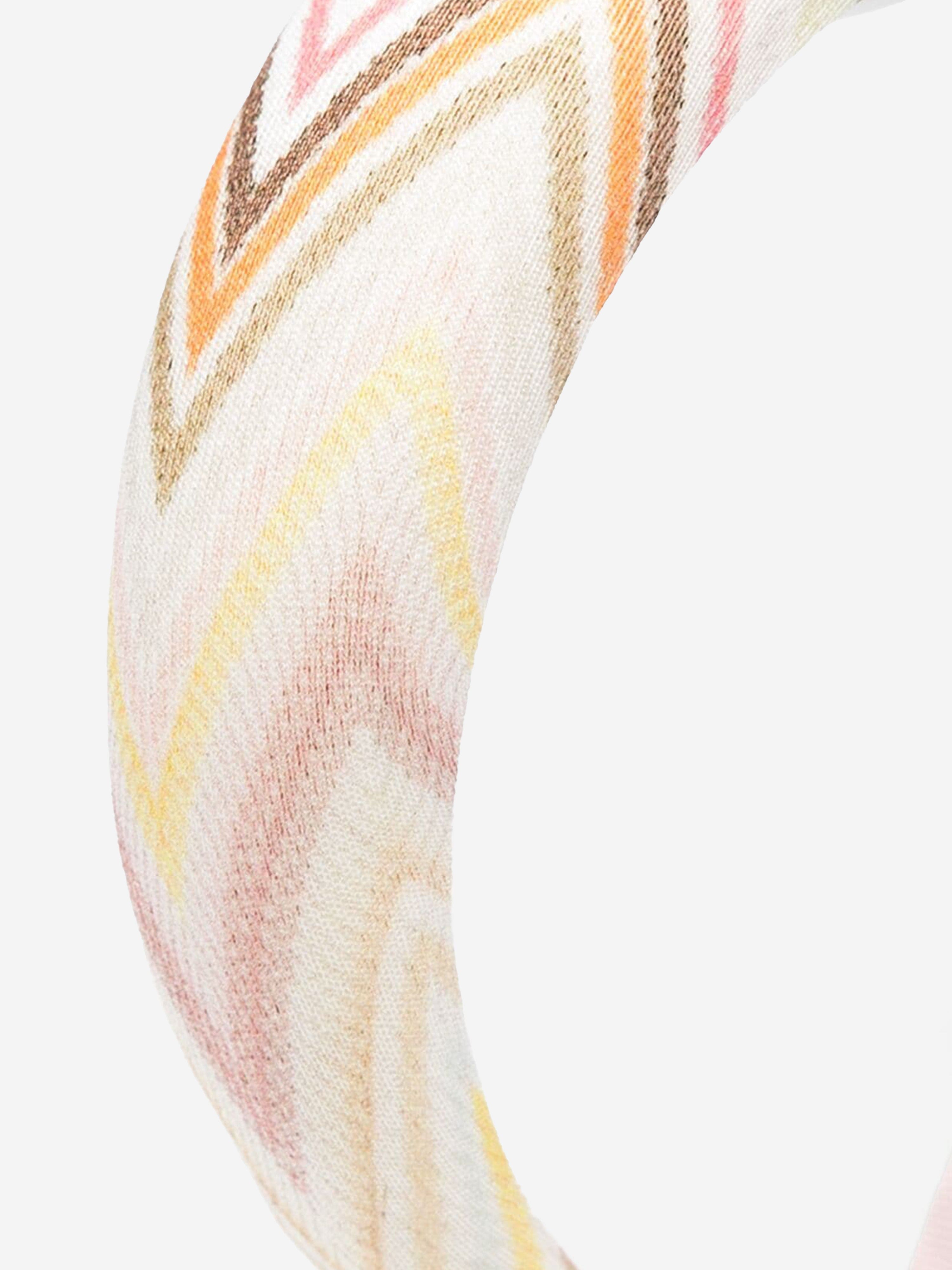 Missoni Girls Zigzag Headband in Multicolour