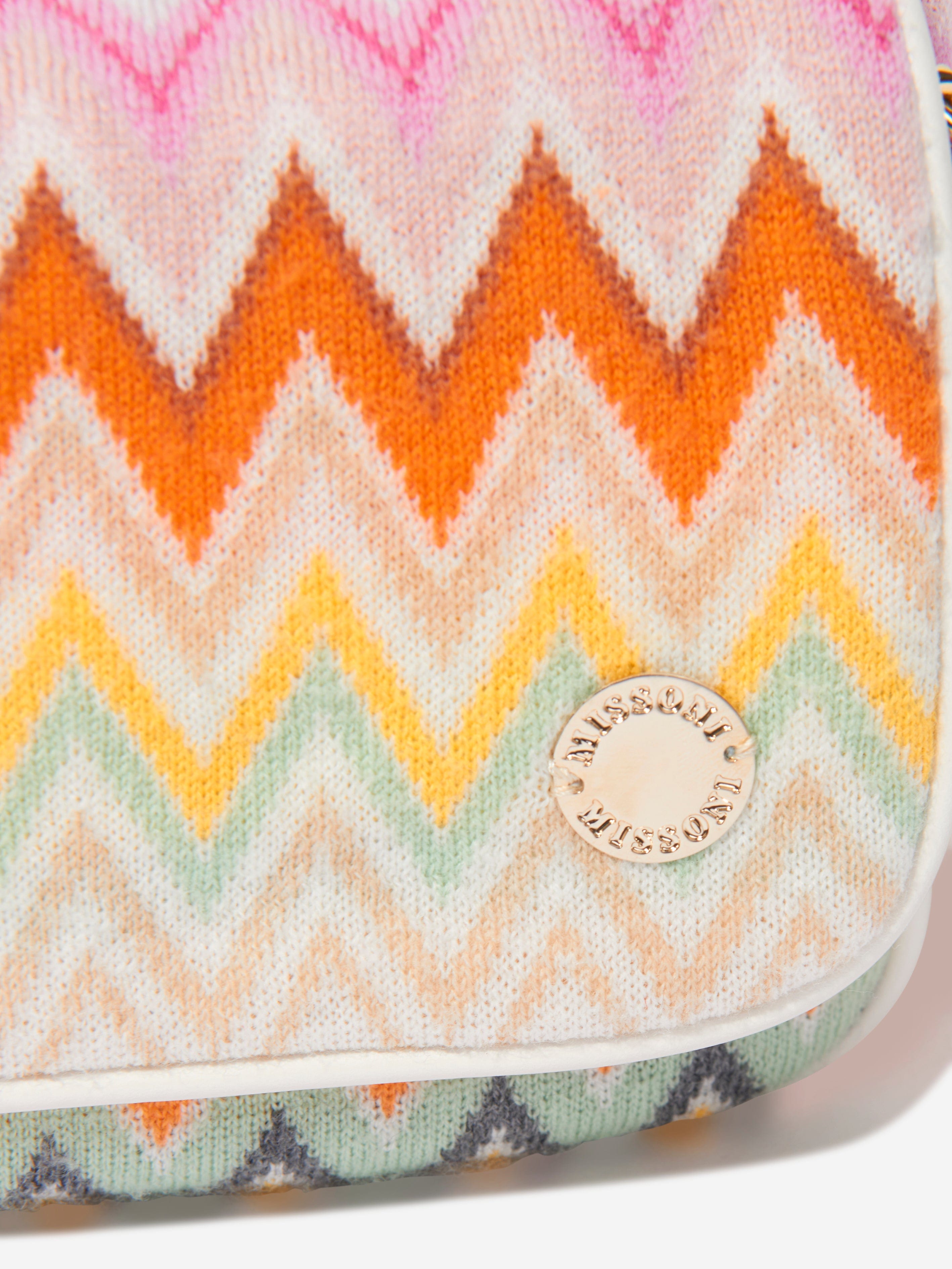 Missoni Girls Zigzag Crossbody Bag in Multicolour (20cm)