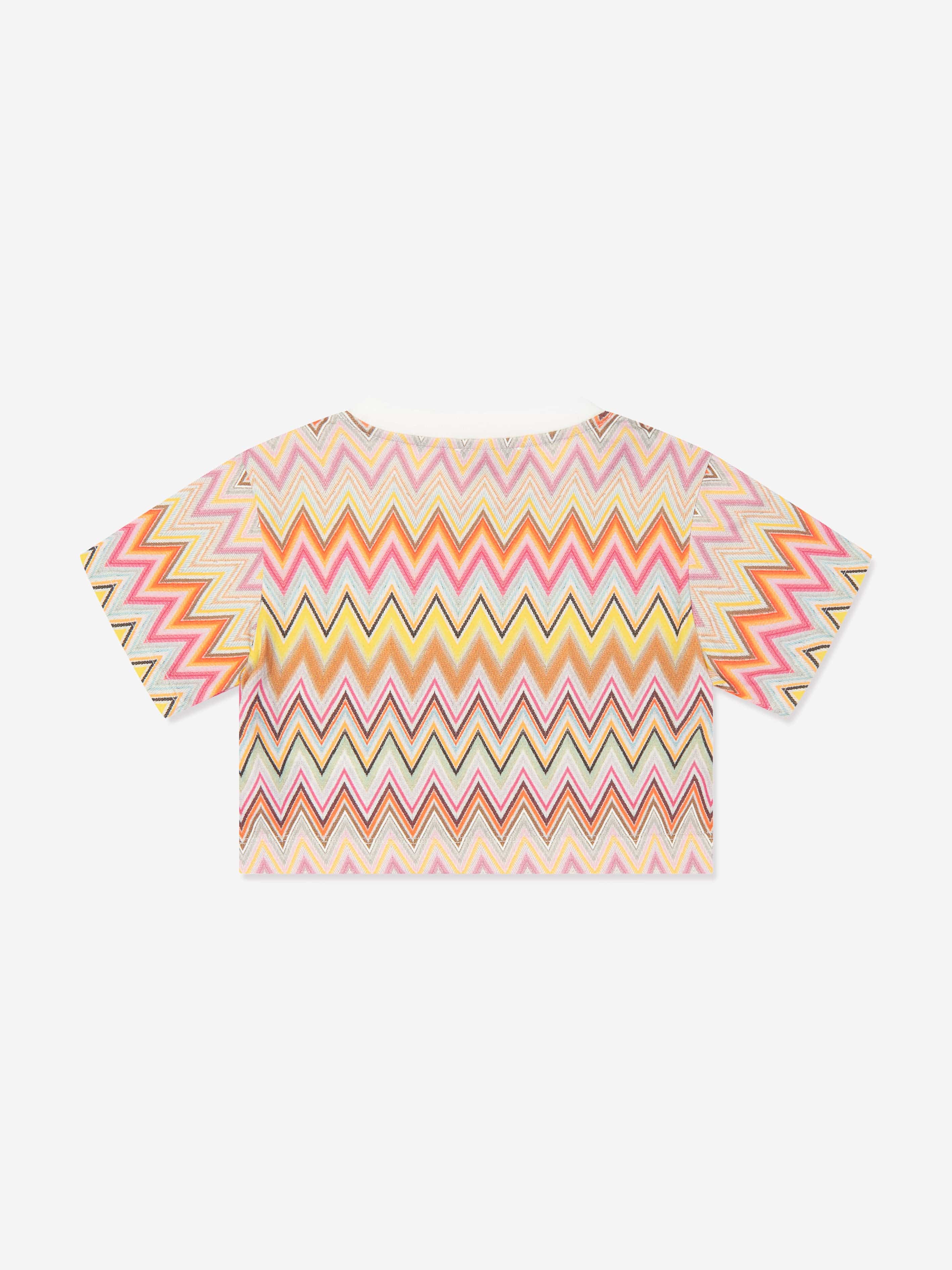 Missoni Girls Zigzag T-Shirt in Multicolour