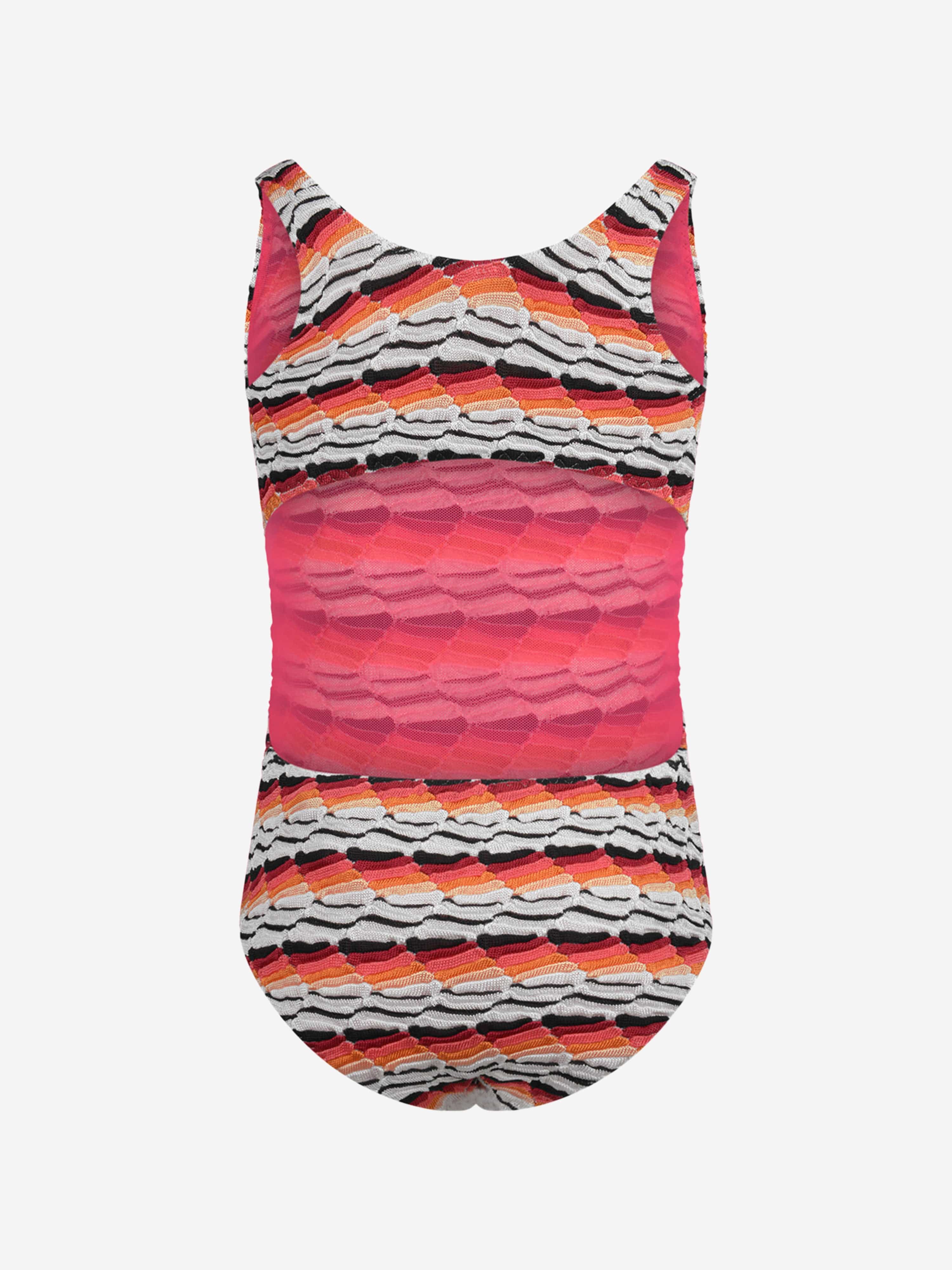 Missoni Girls Patterned Swimsuit