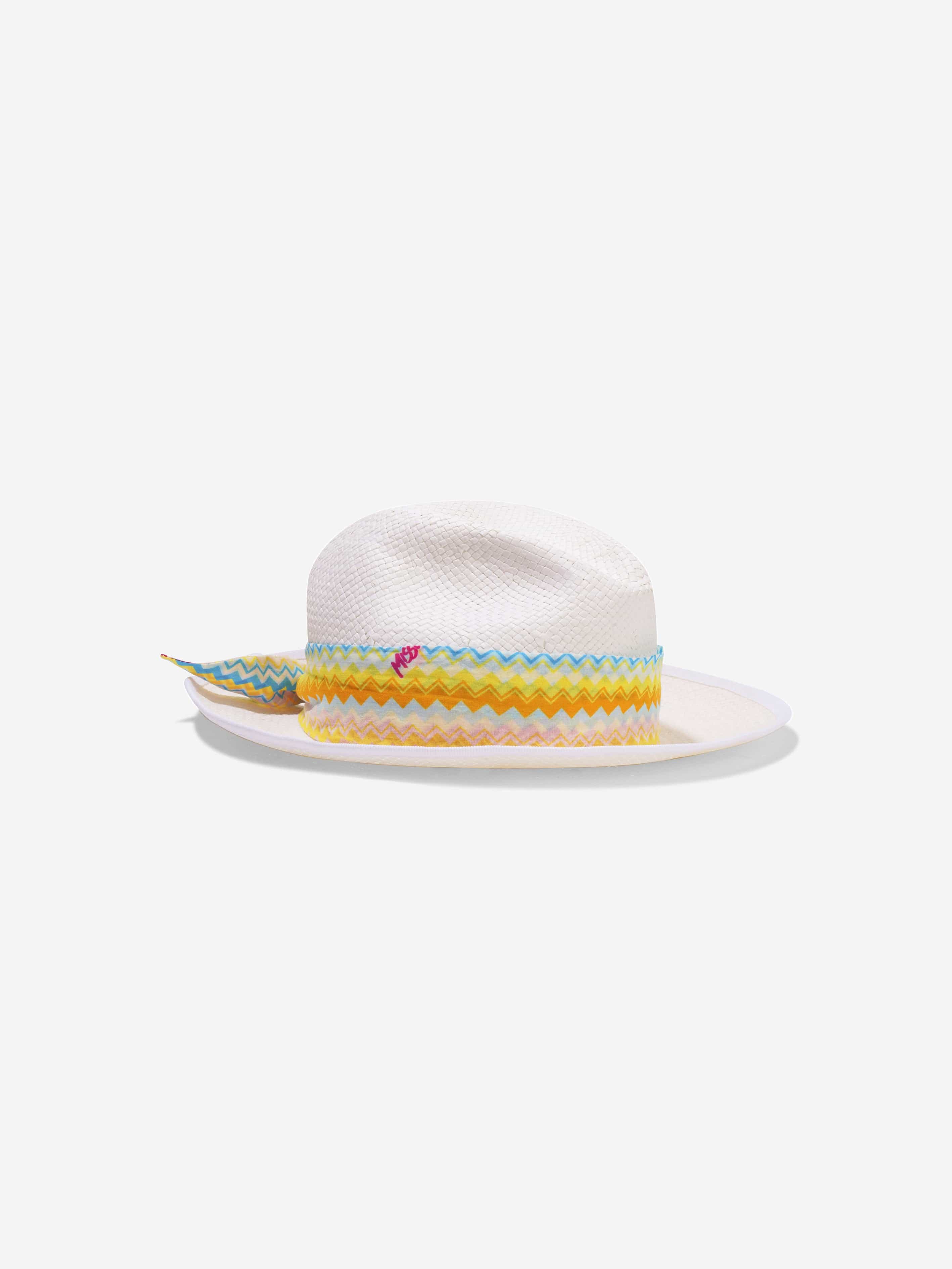 Missoni Girls Fedora Hat in Beige