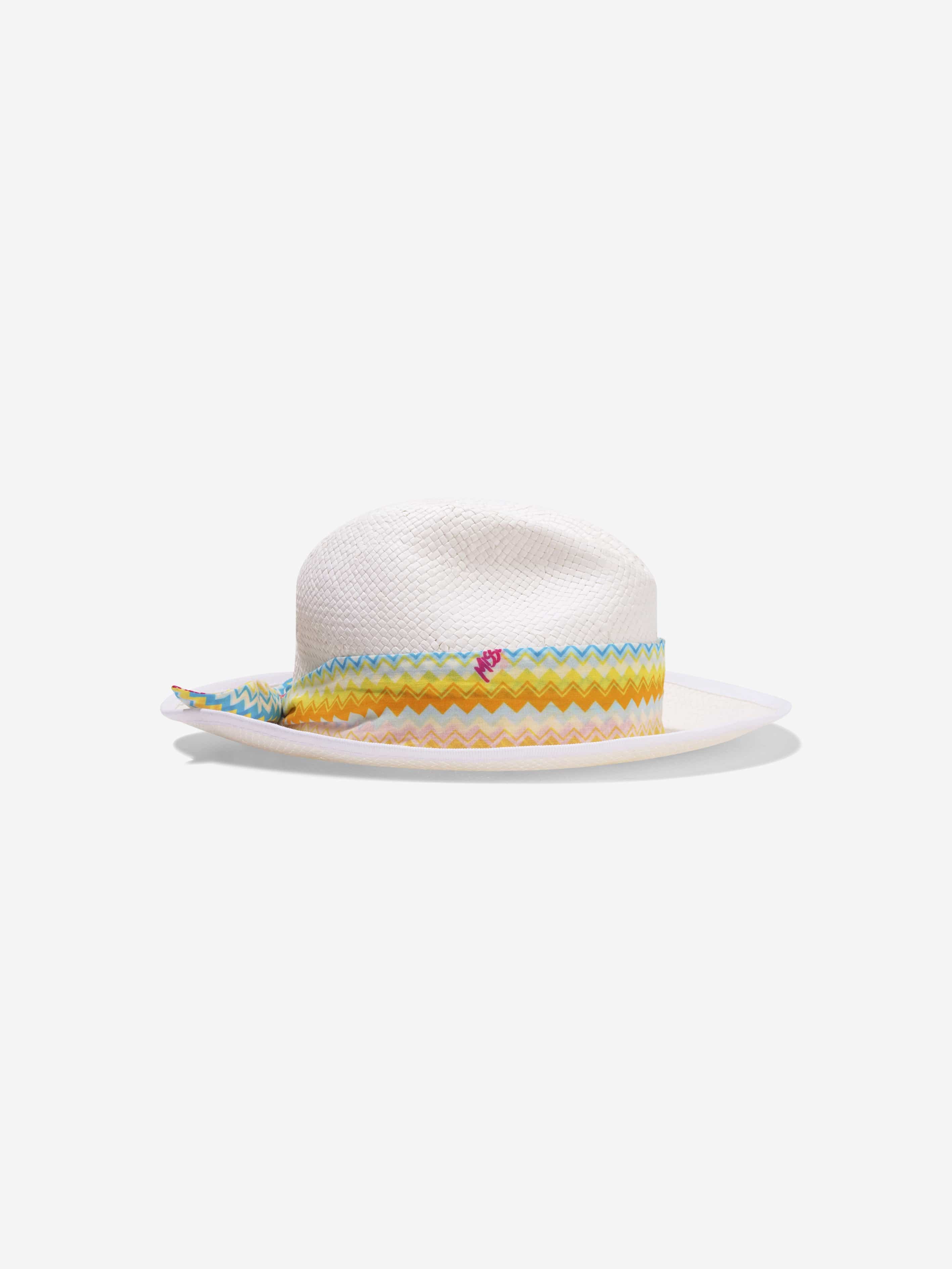 Missoni Girls Fedora Hat in Beige