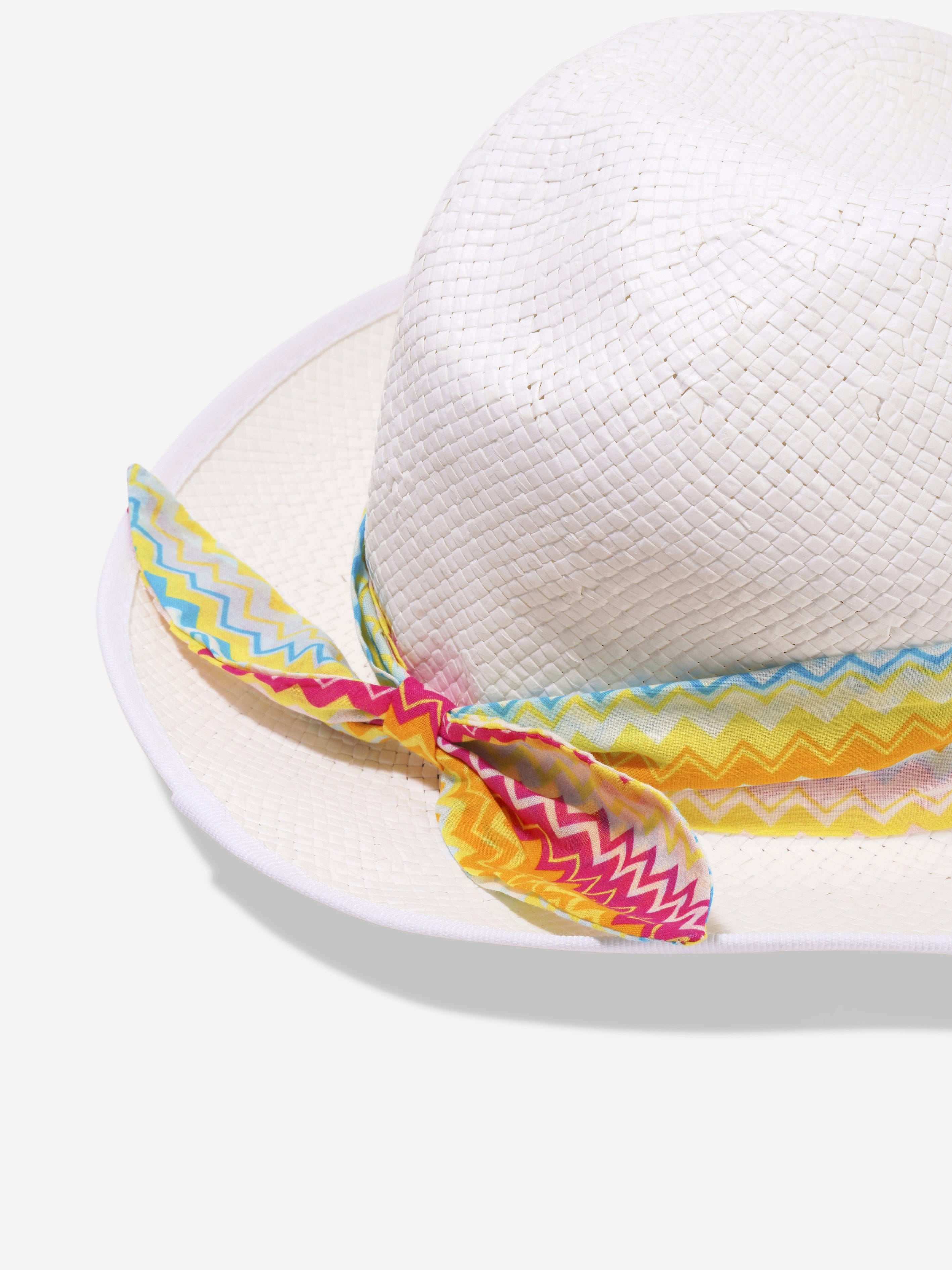 Missoni Girls Fedora Hat in Beige