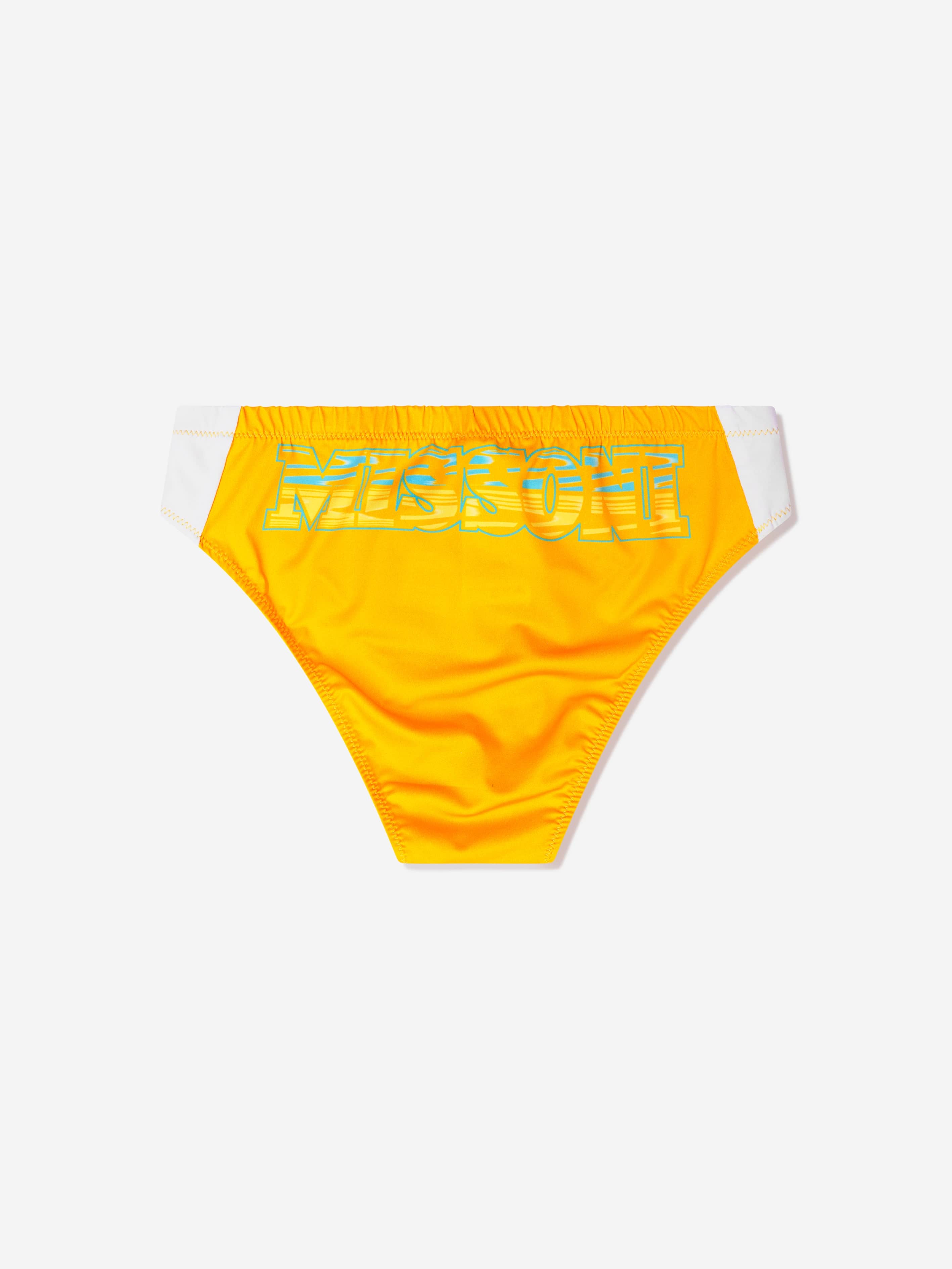 Missoni Boys Logo Swimming Briefs in Multicolor