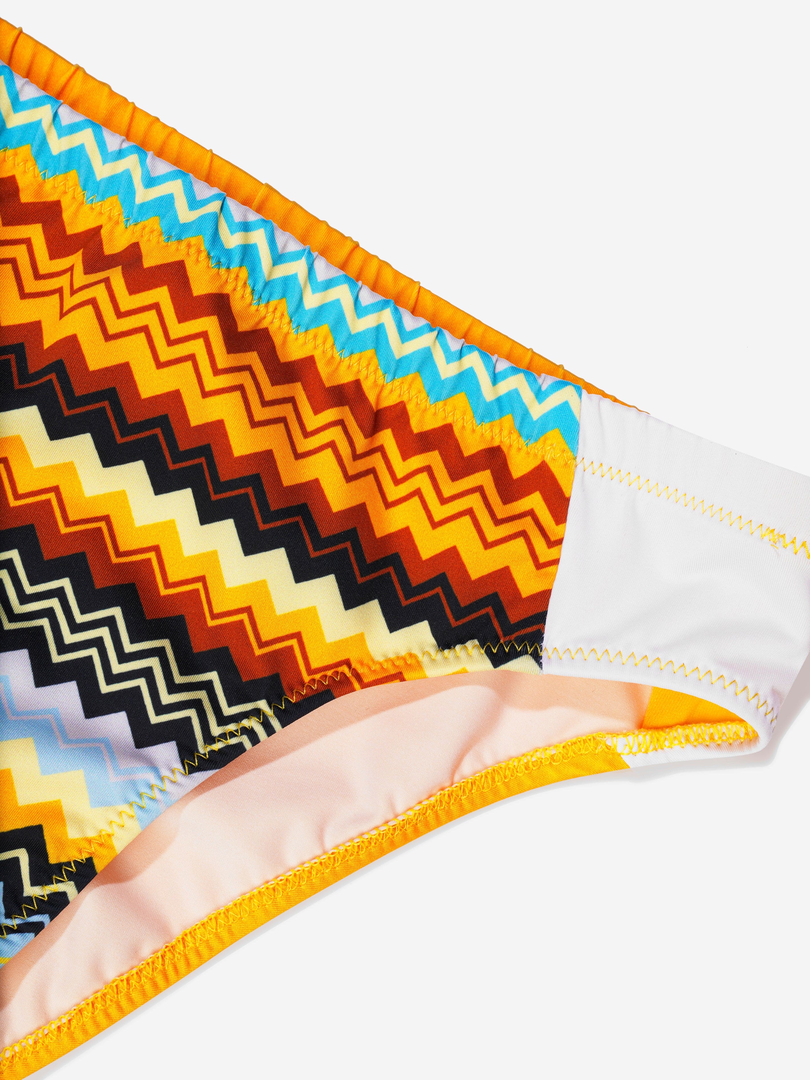 Missoni Boys Logo Swimming Briefs in Multicolor