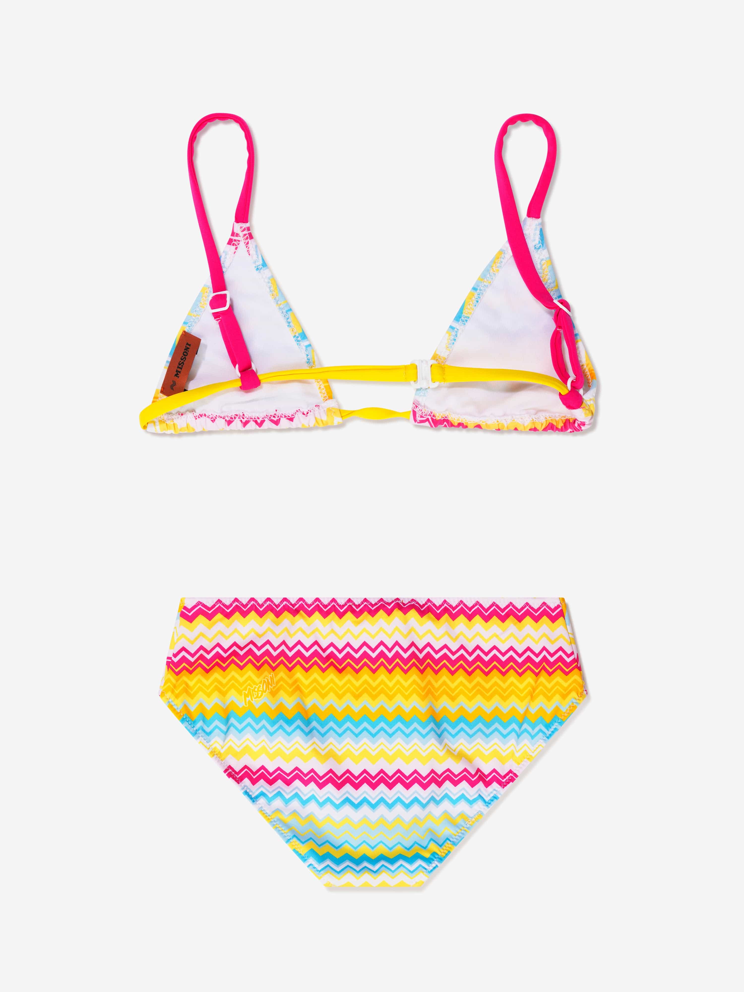 Missoni Girls Zig Zag Bikini in Multicolour