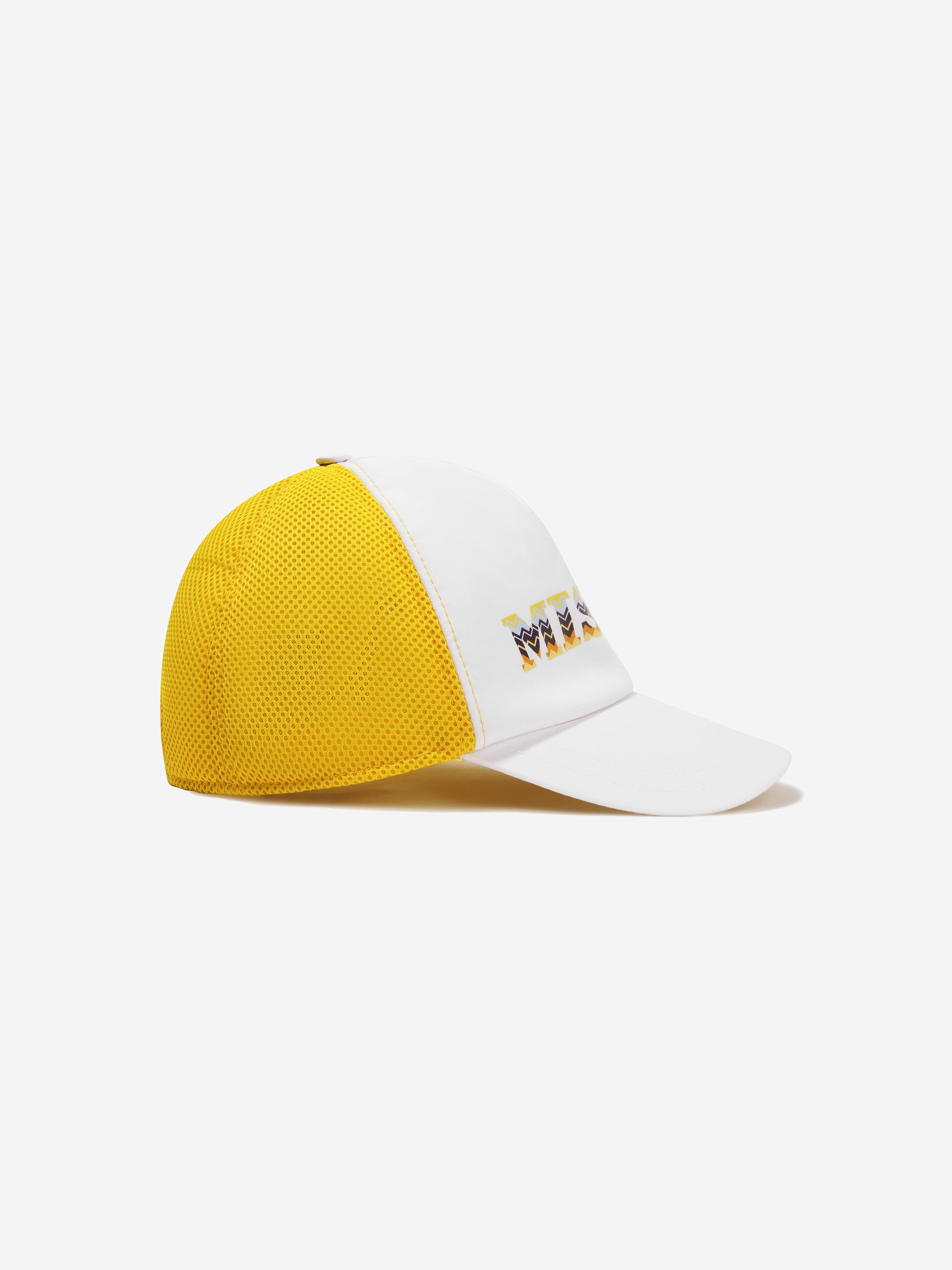 Missoni Boys Logo Cap in White