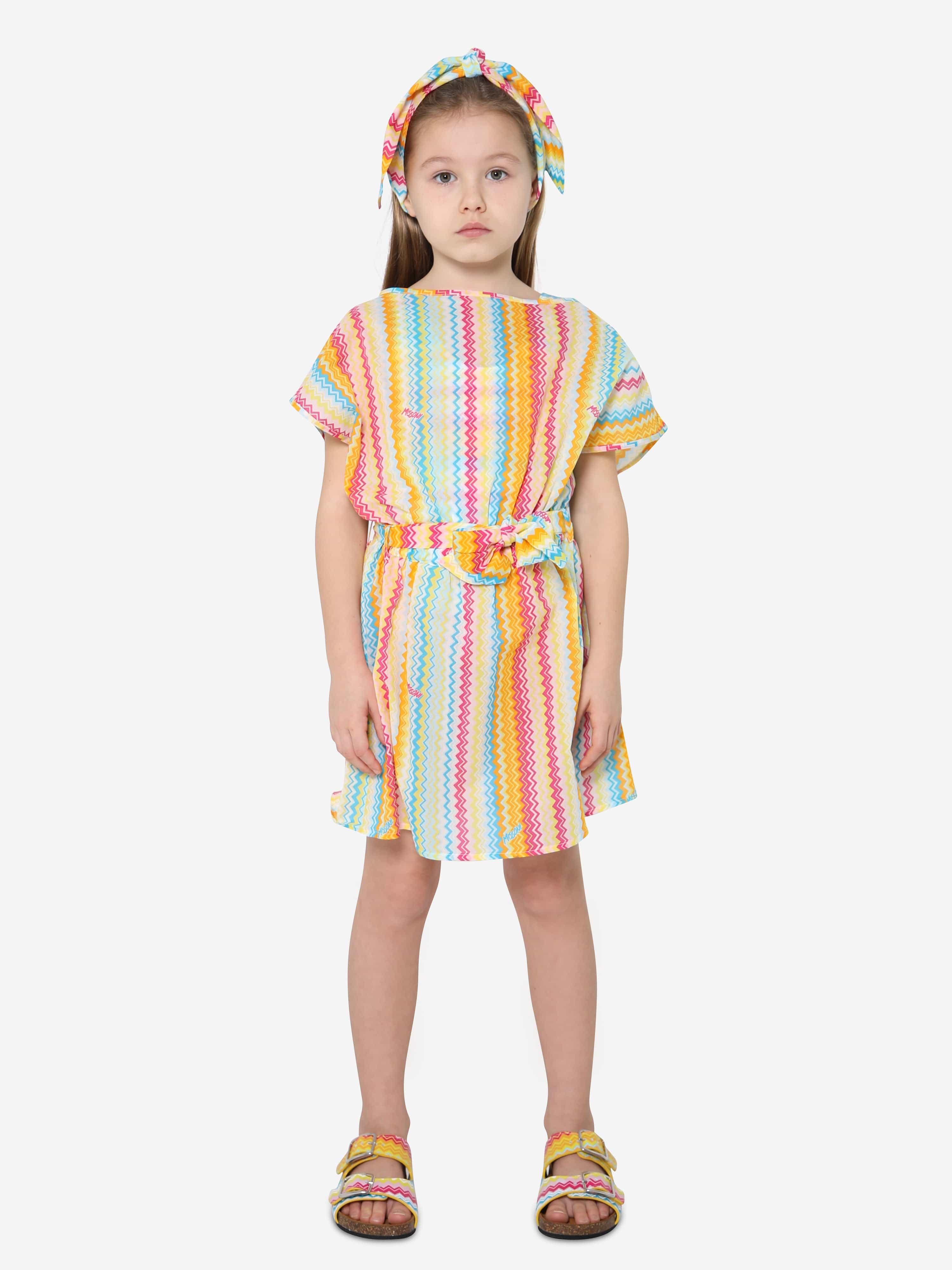 Missoni Girls Woven Dress in Multicolour