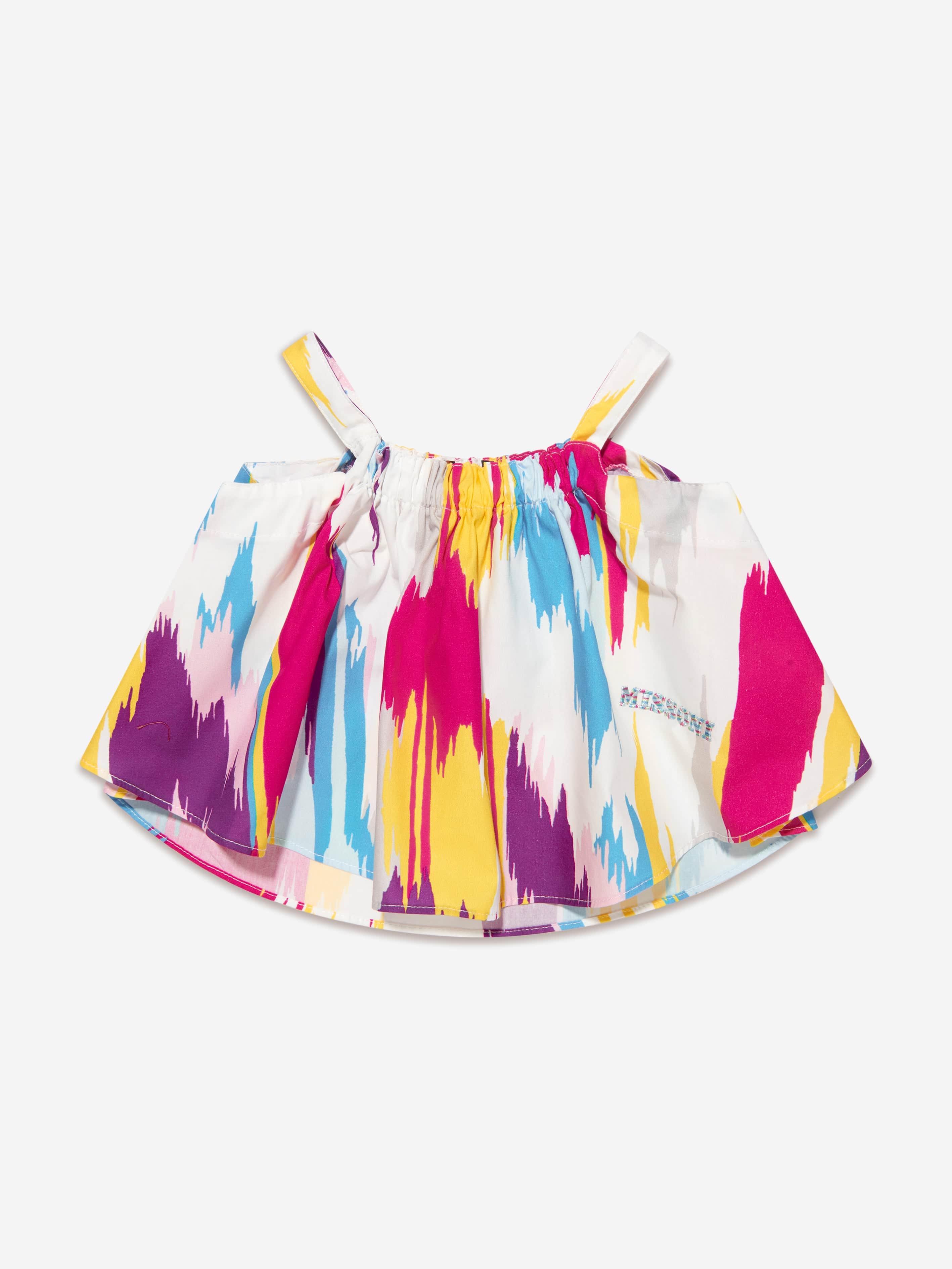 Missoni Girls Printed Top in Multicolour