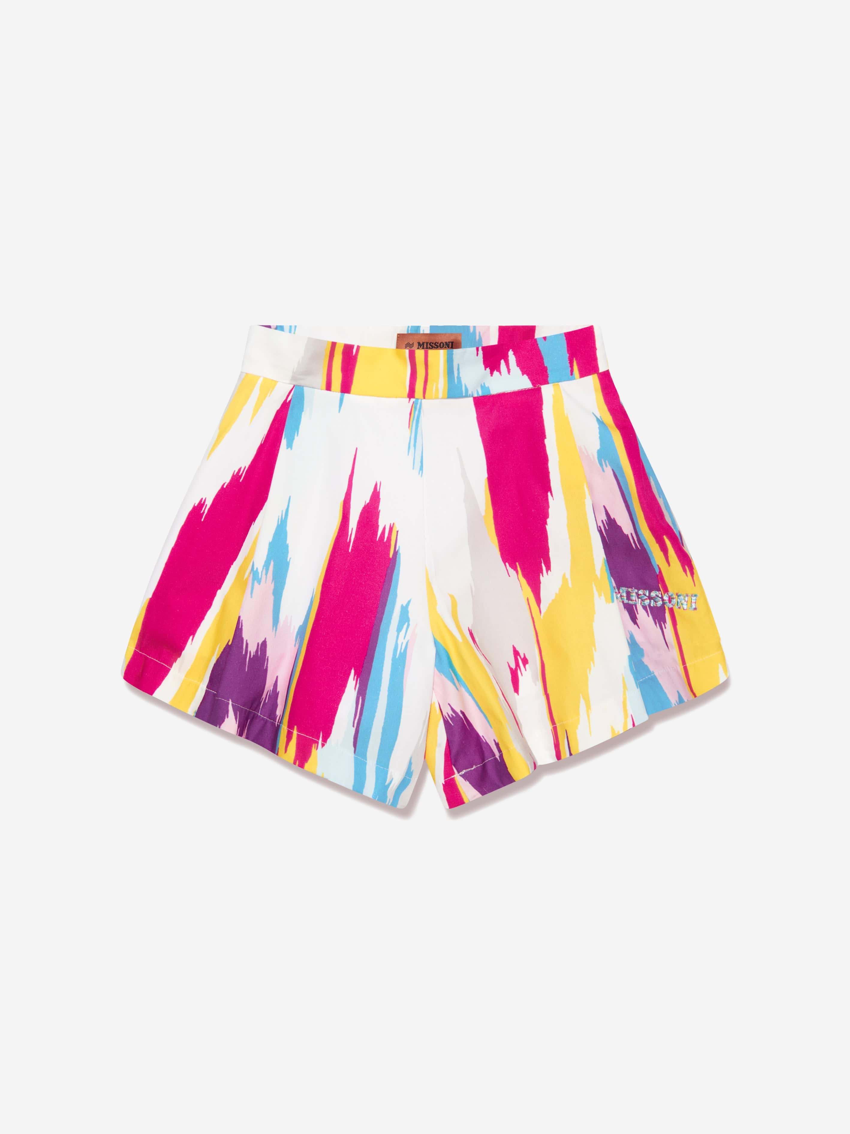 Missoni Girls Printed Shorts in Multicolour