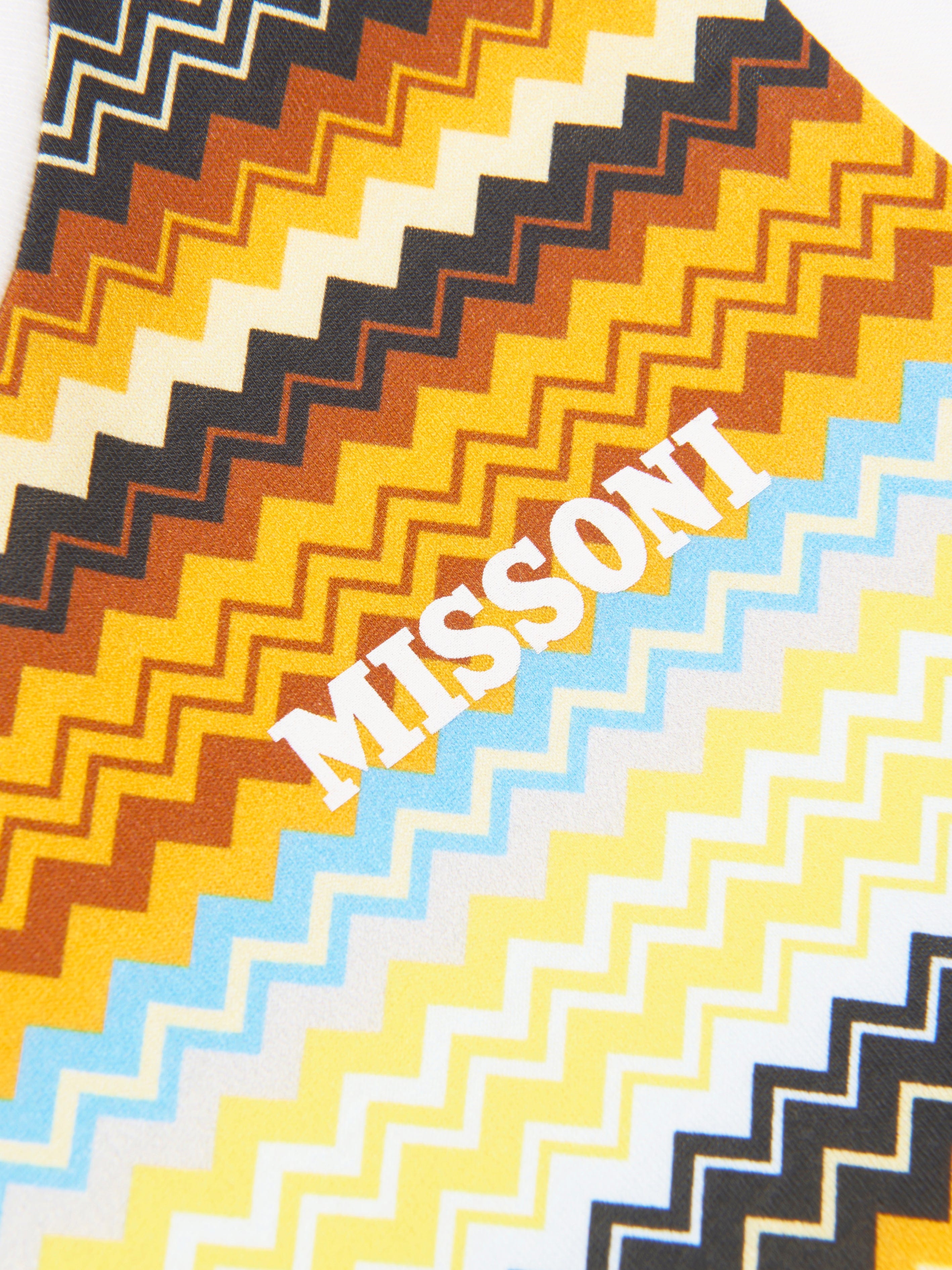 Missoni Boys Zig Zag T-Shirt in Multicolour