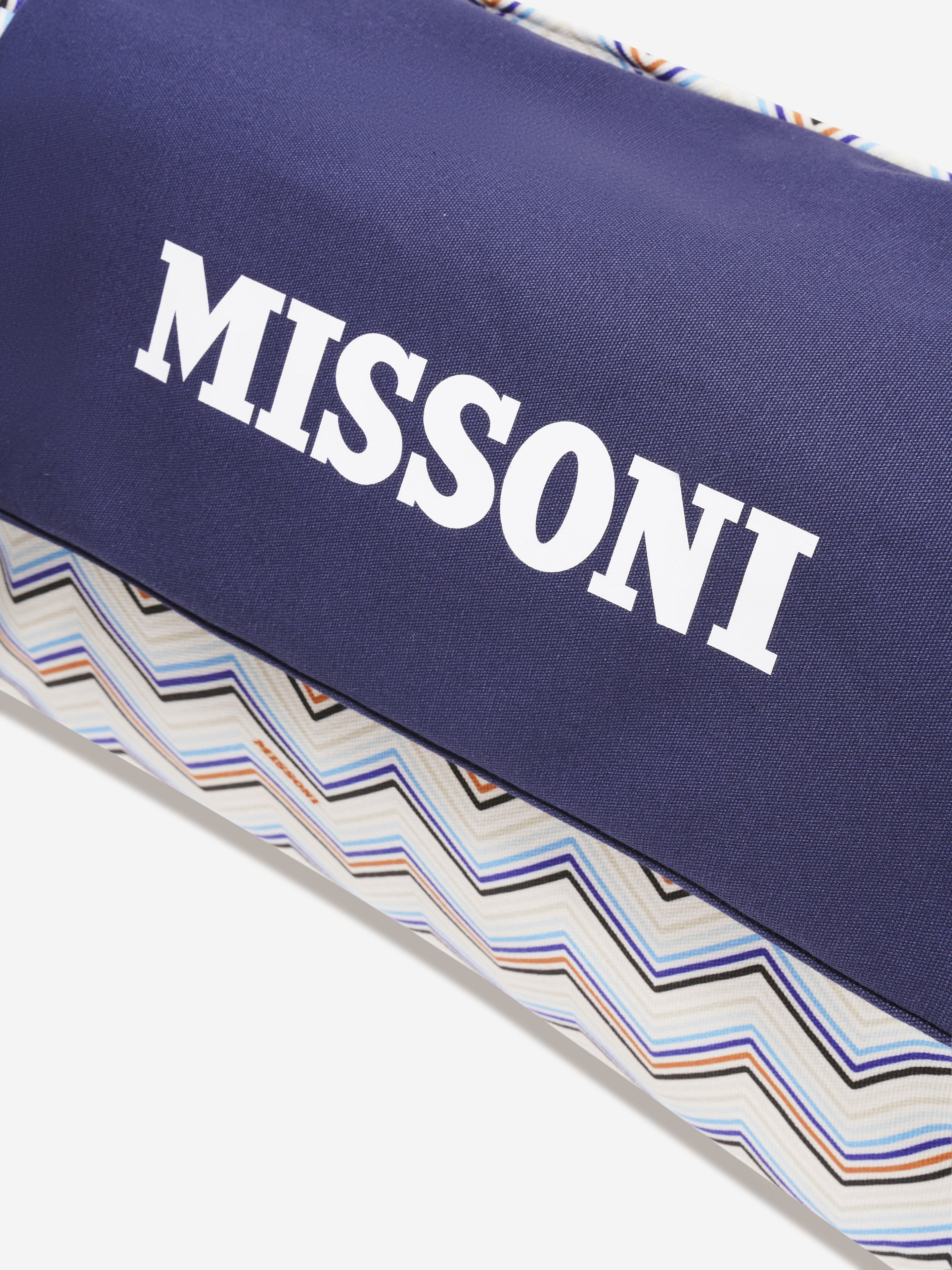 Missoni Baby Boys Zig Zag Changing Bag in Blue