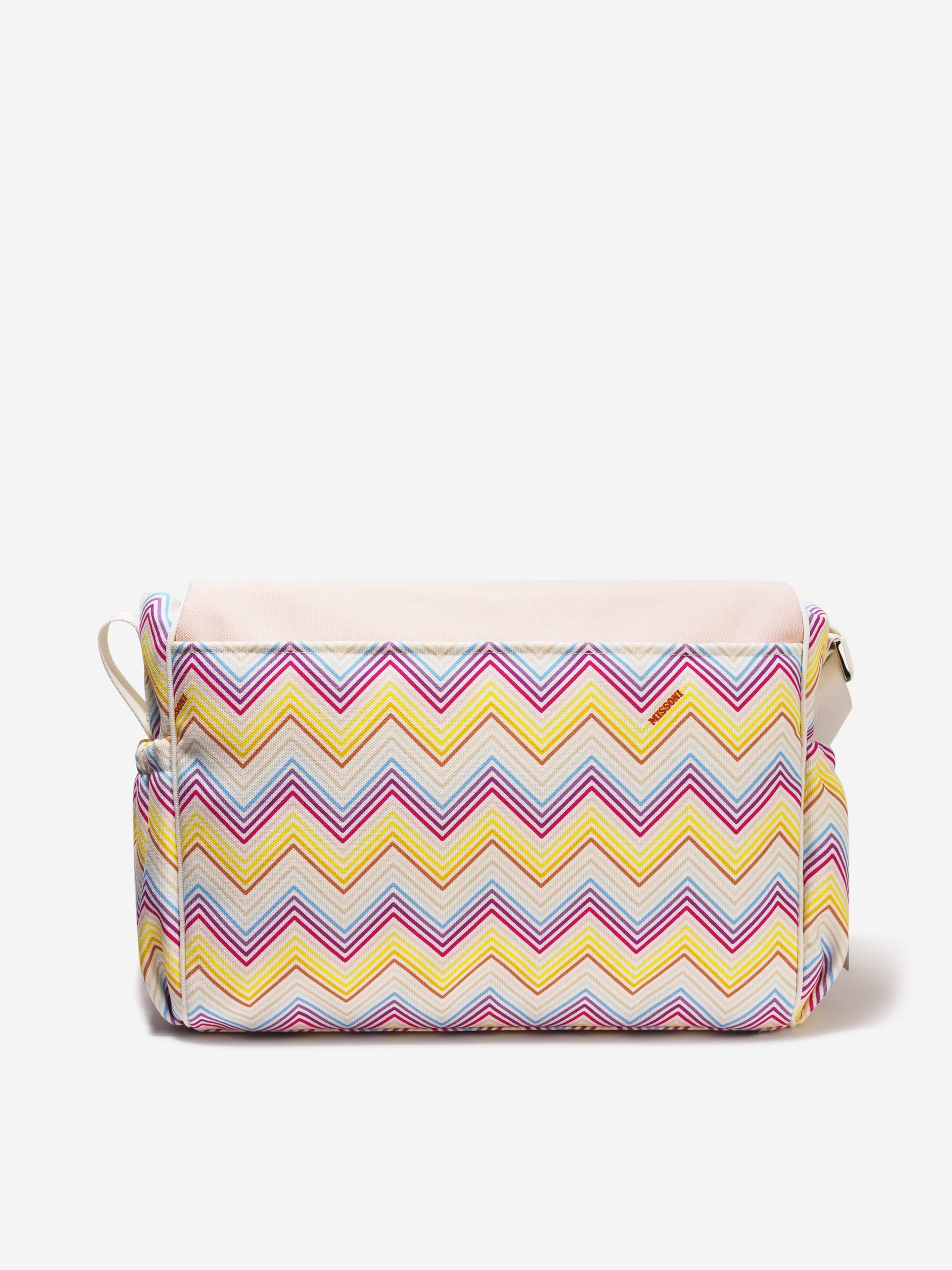 Missoni Baby Girls Zig Zag Changing Bag in Multicolour